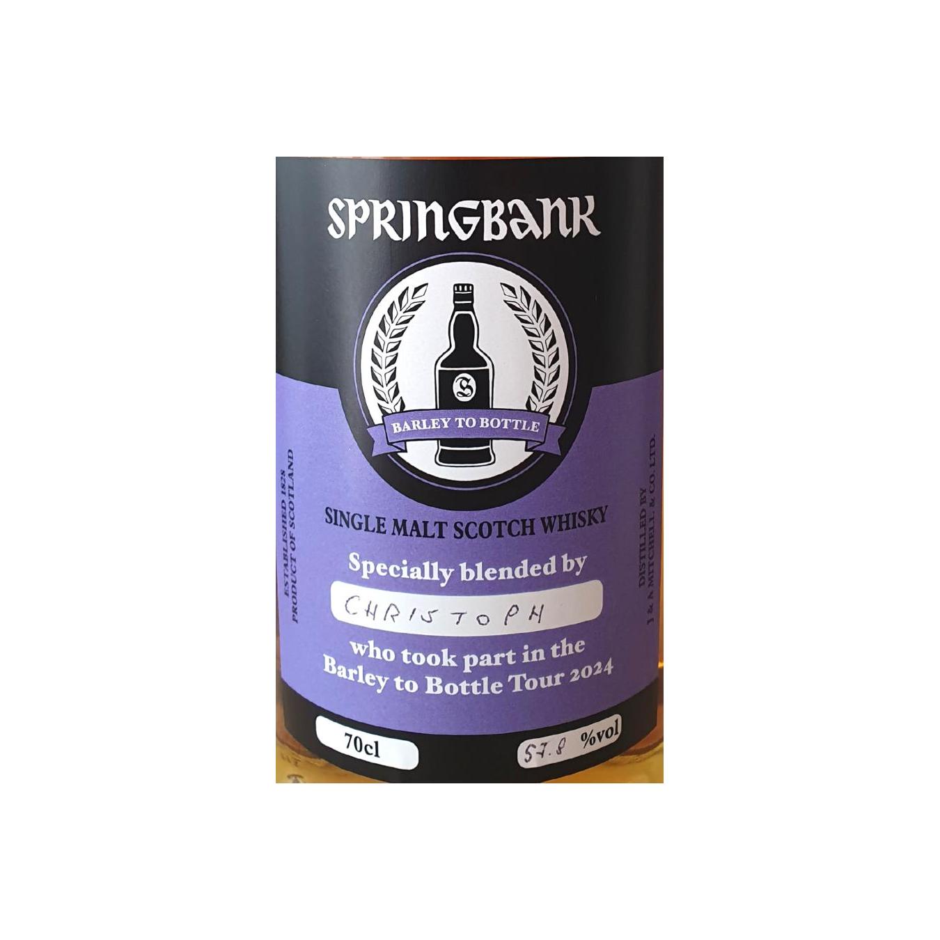 Springbank Single Malt Whisky 2