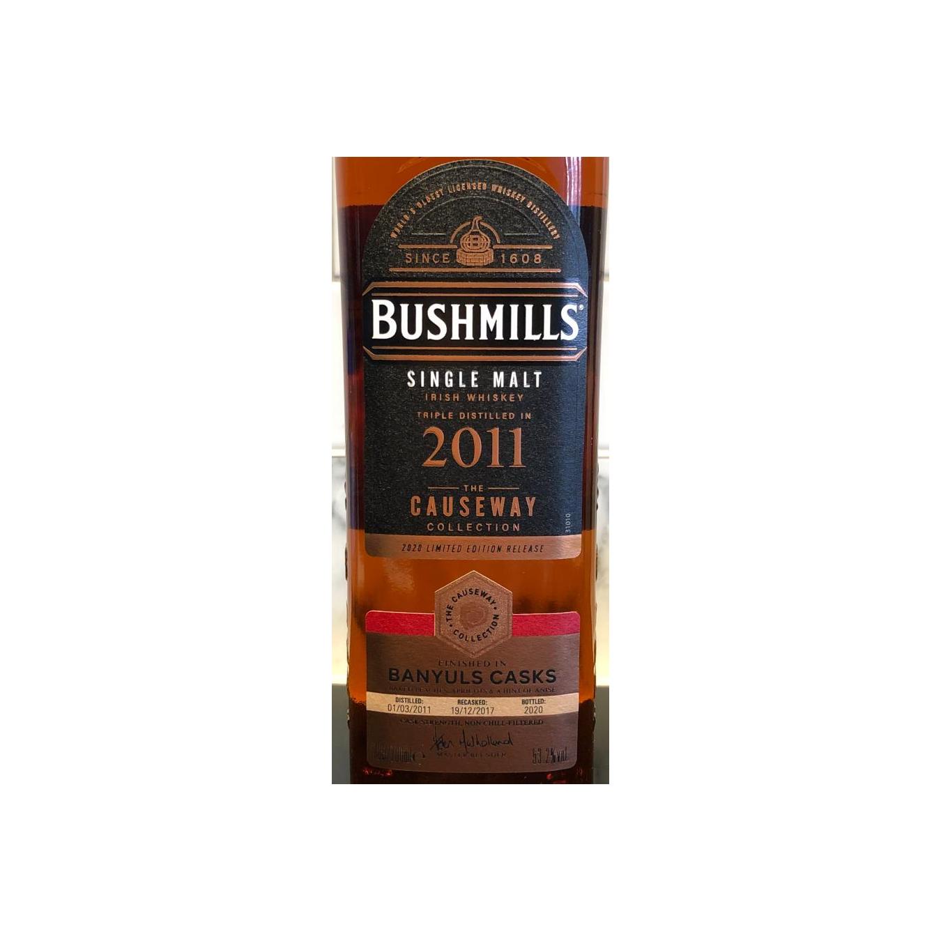 Bushmills 2011 Single Malt Whisky 3