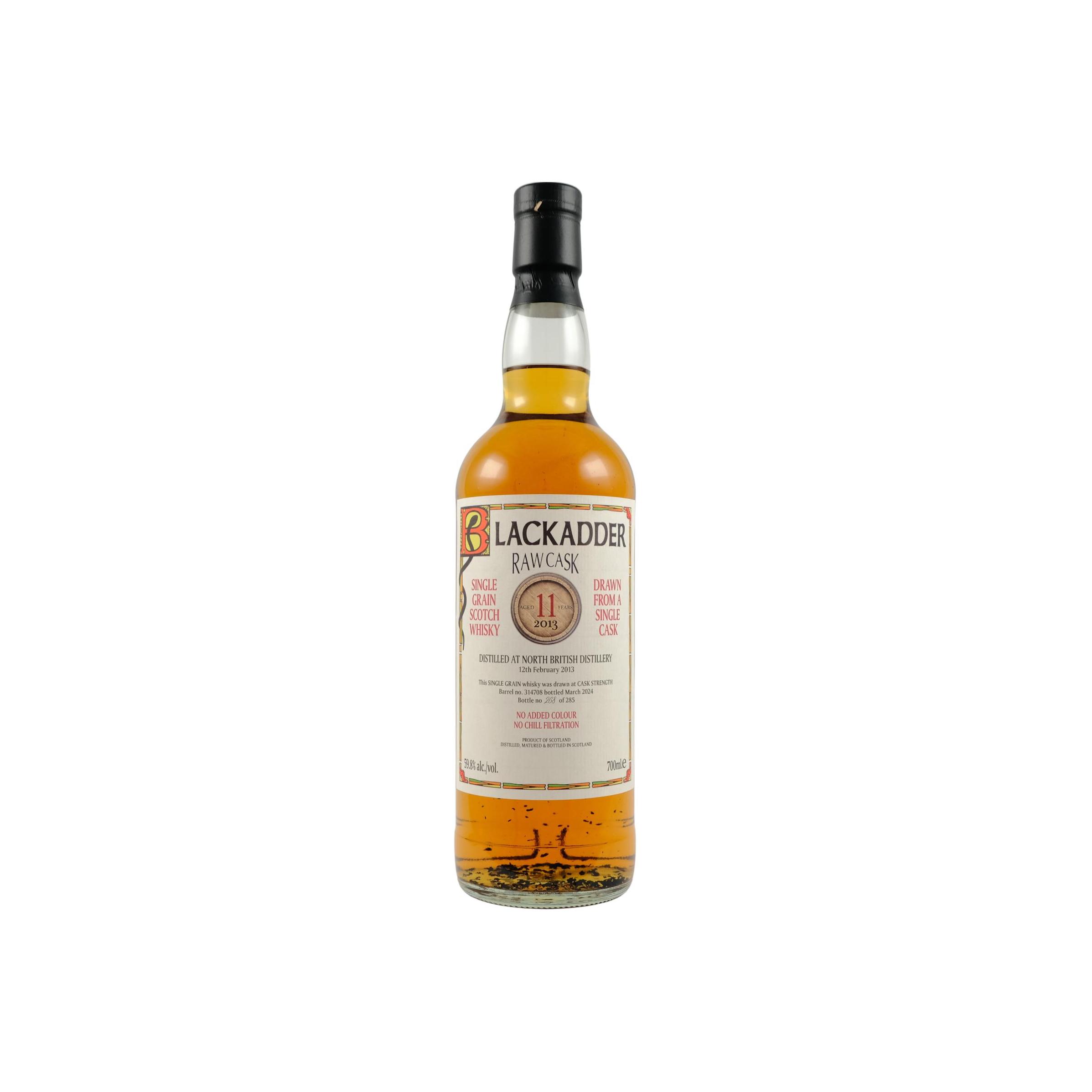 North British Raw Cask 2013 11 Years Single Grain Whisky