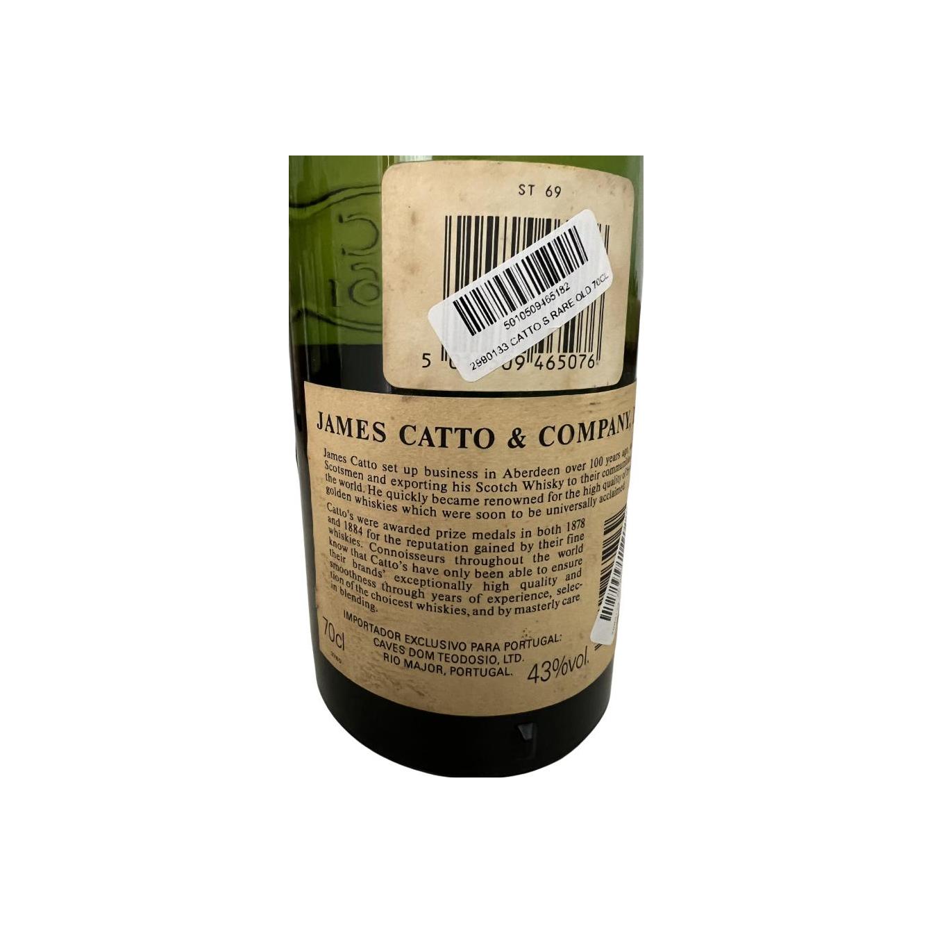 Catto's Rare Old Scottish Highland Whisky 3