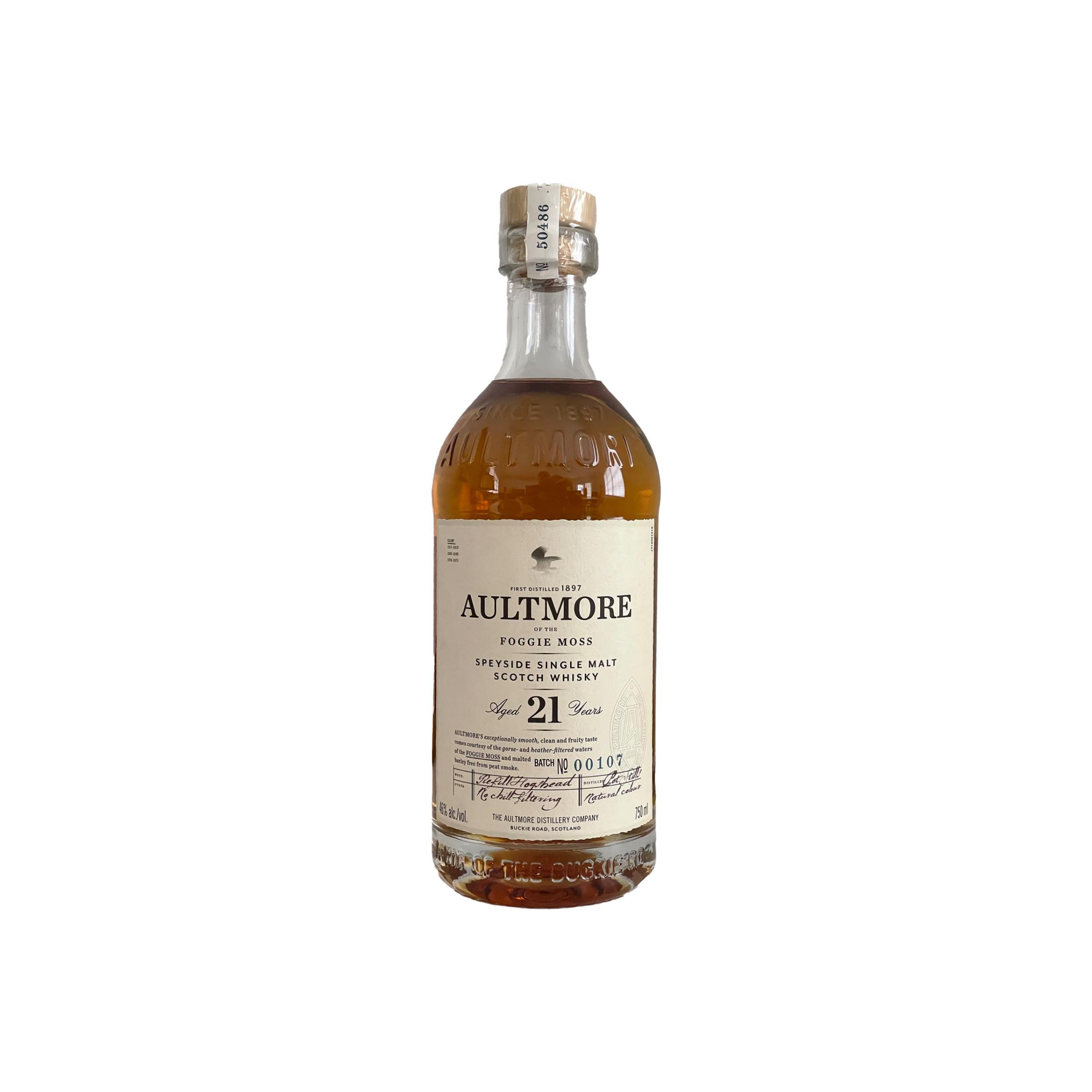 Aultmore 21 Years Single Malt Whisky