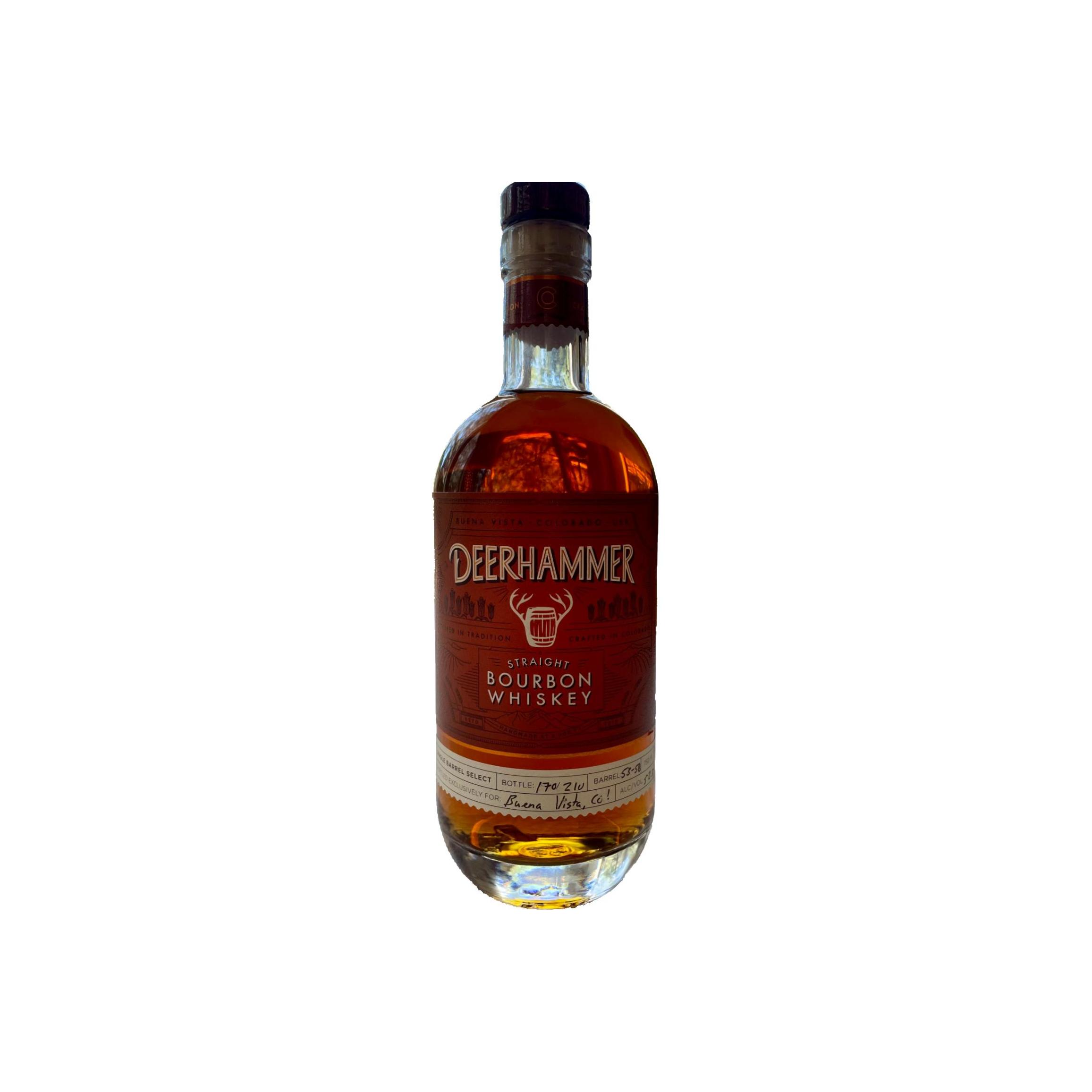 Deerhammer Straight Bourbon Whiskey