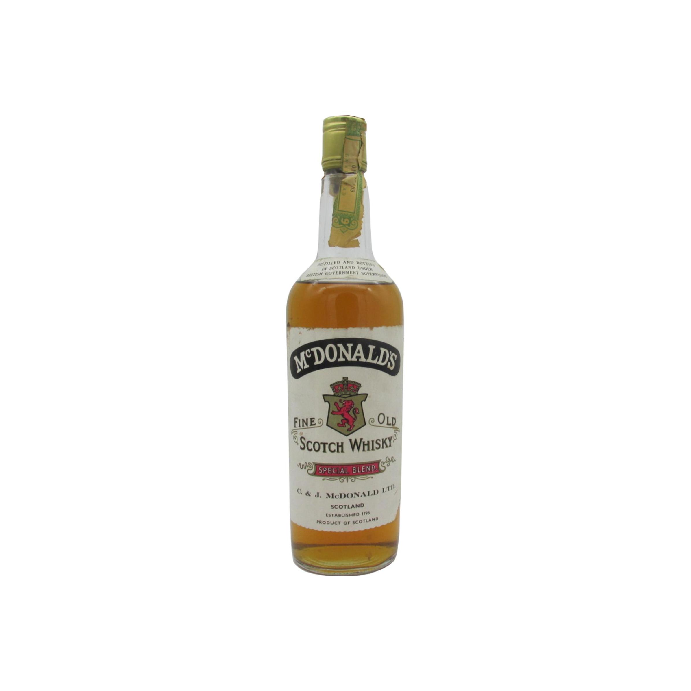 McDonald's Fine Old Scotch Whisky