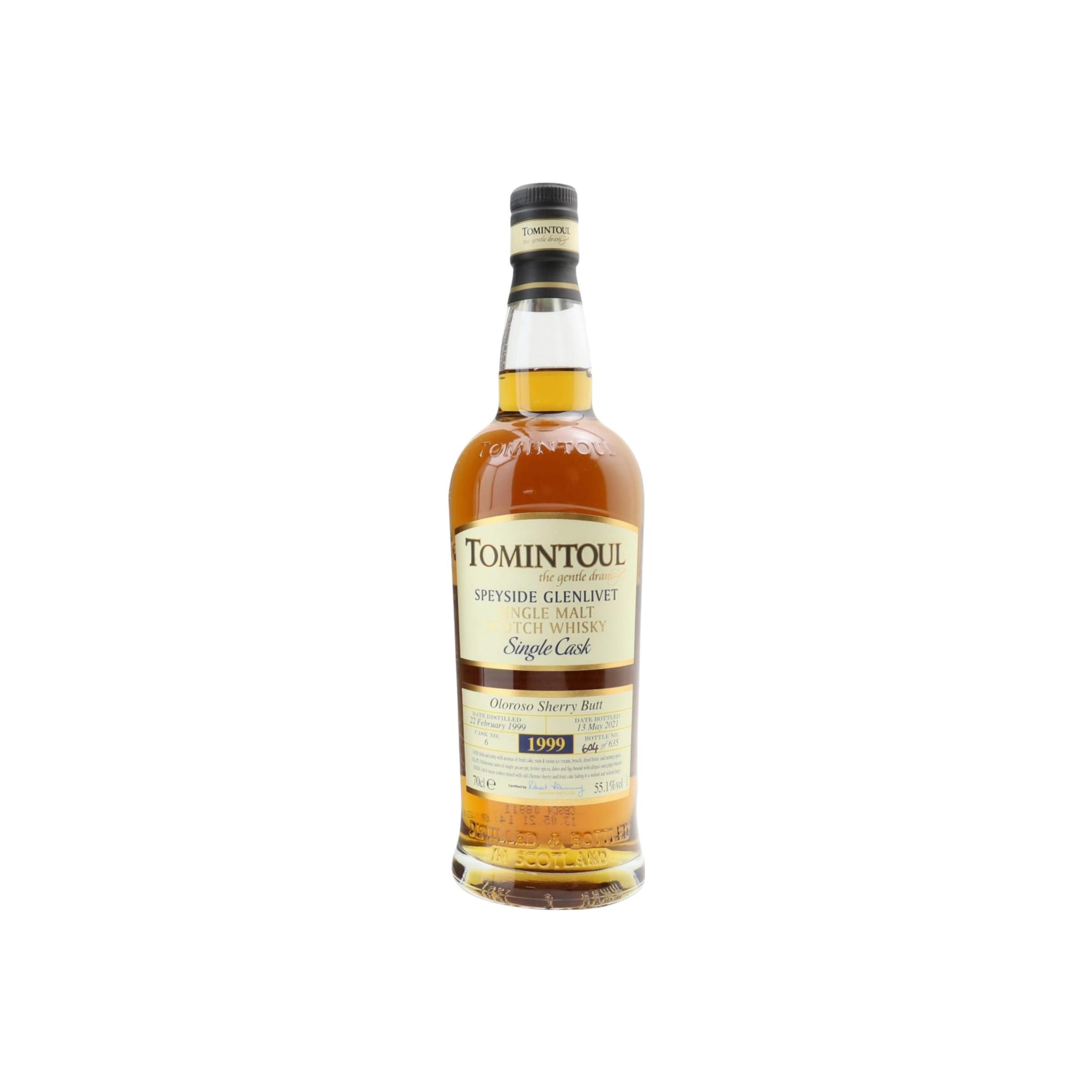 Tomintoul Limited Edition 1999 Single Malt Whisky