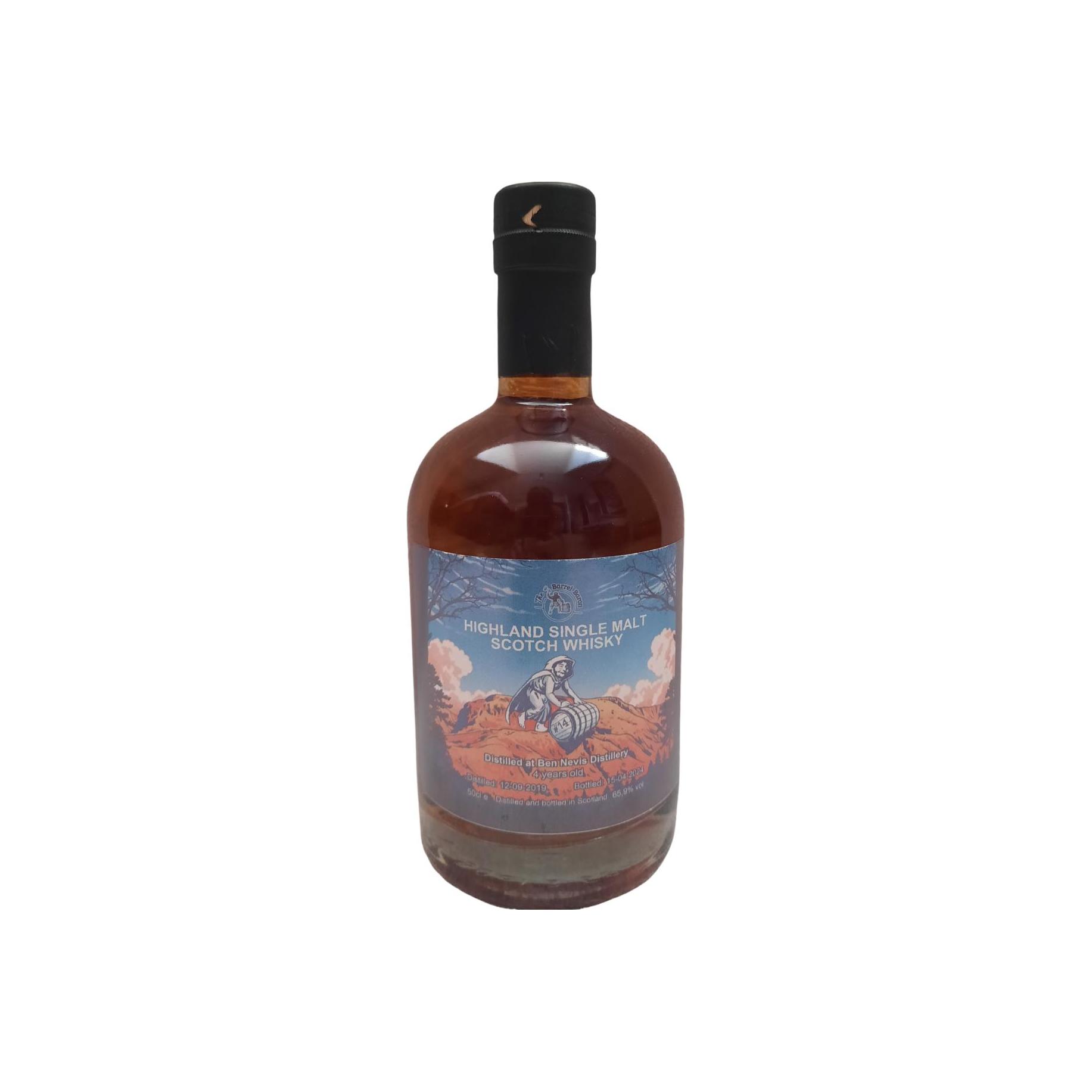 Ben Nevis 2019 4 Years Single Malt Whisky