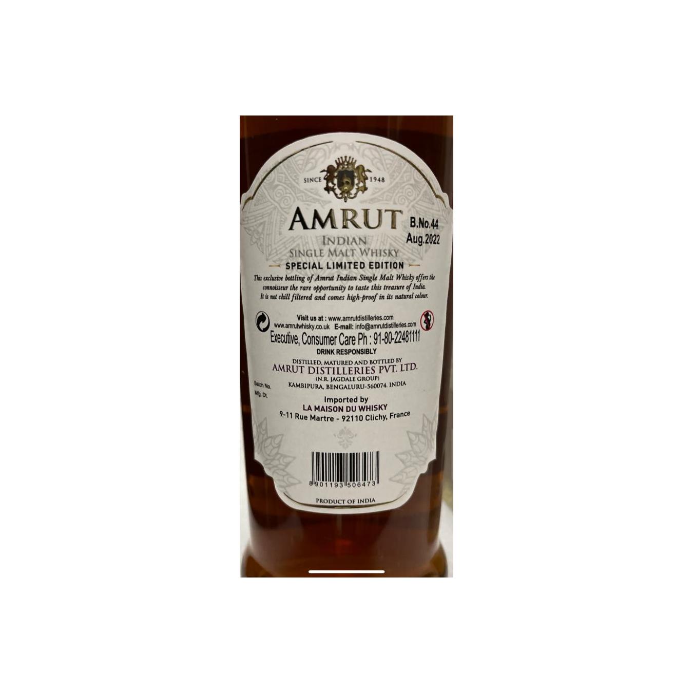 Amrut 2017 5 Years Single Malt Whisky 3