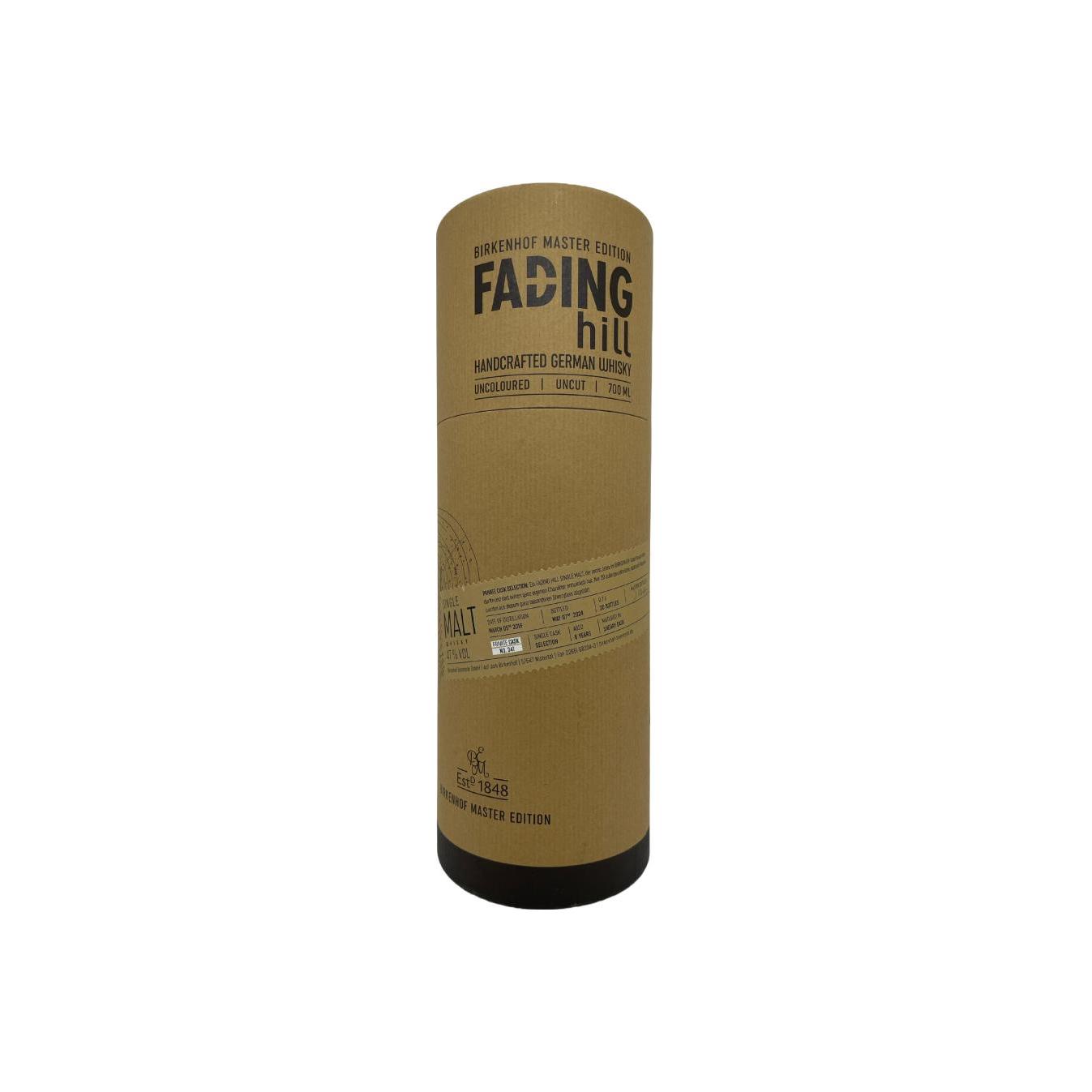 Fading Hill Handcrafted German Whisky 3