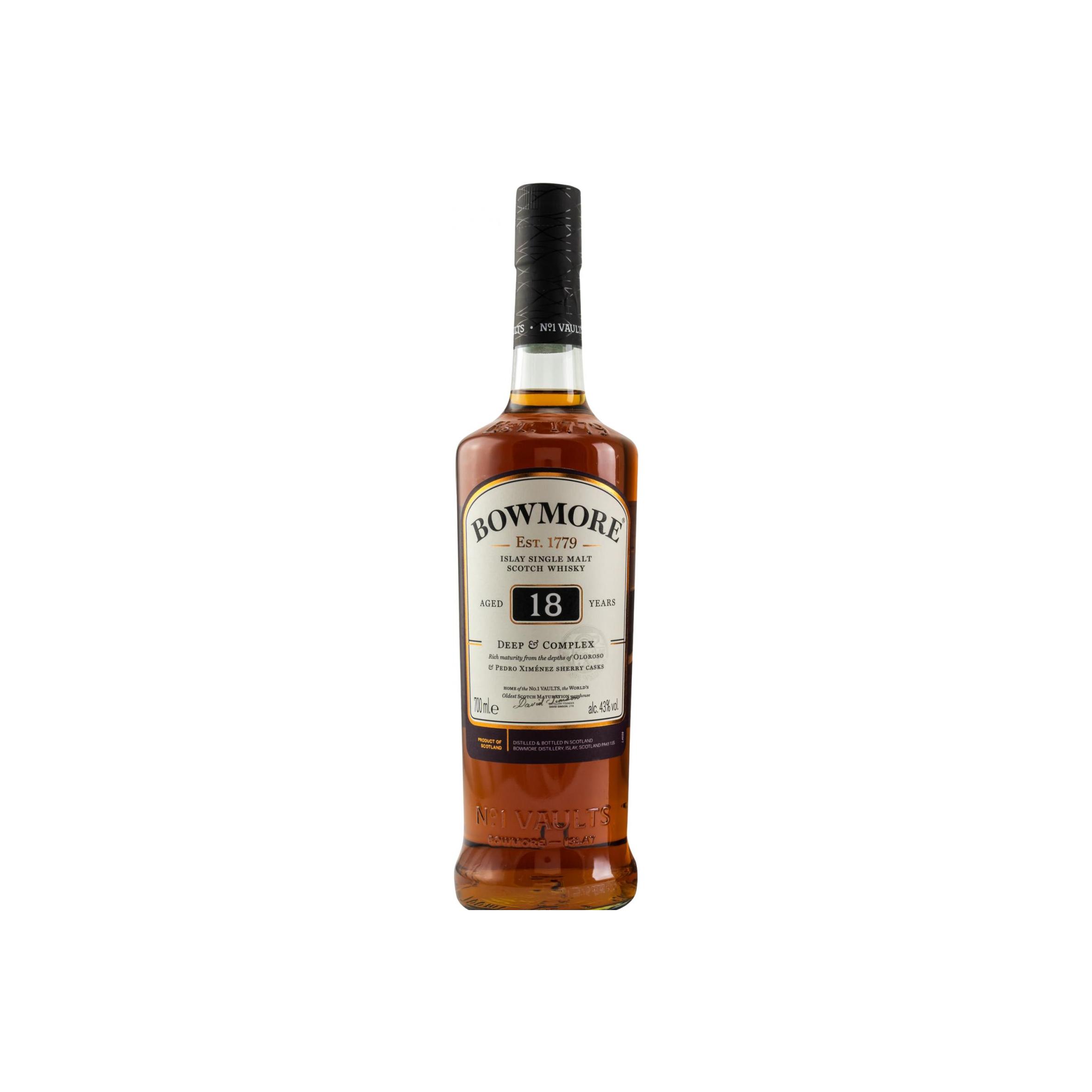 Bowmore 18 Years Single Malt Whisky