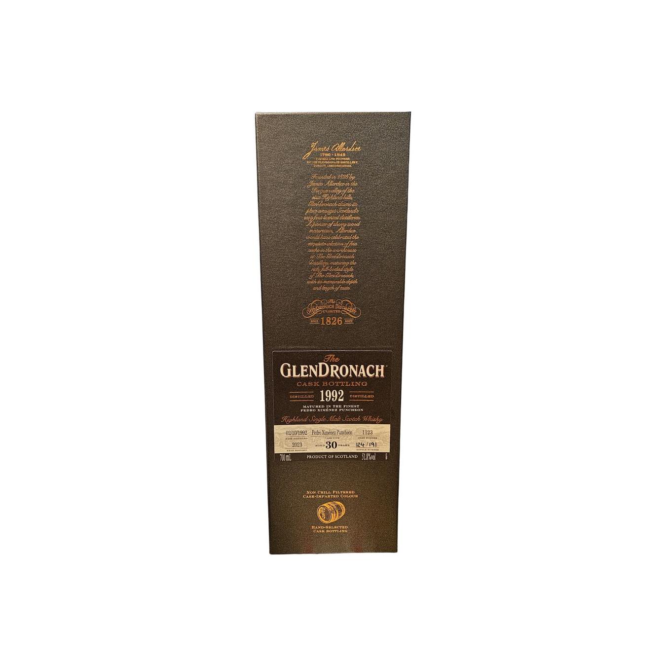 GlenDronach 1992 30 Years Single Malt Whisky 2