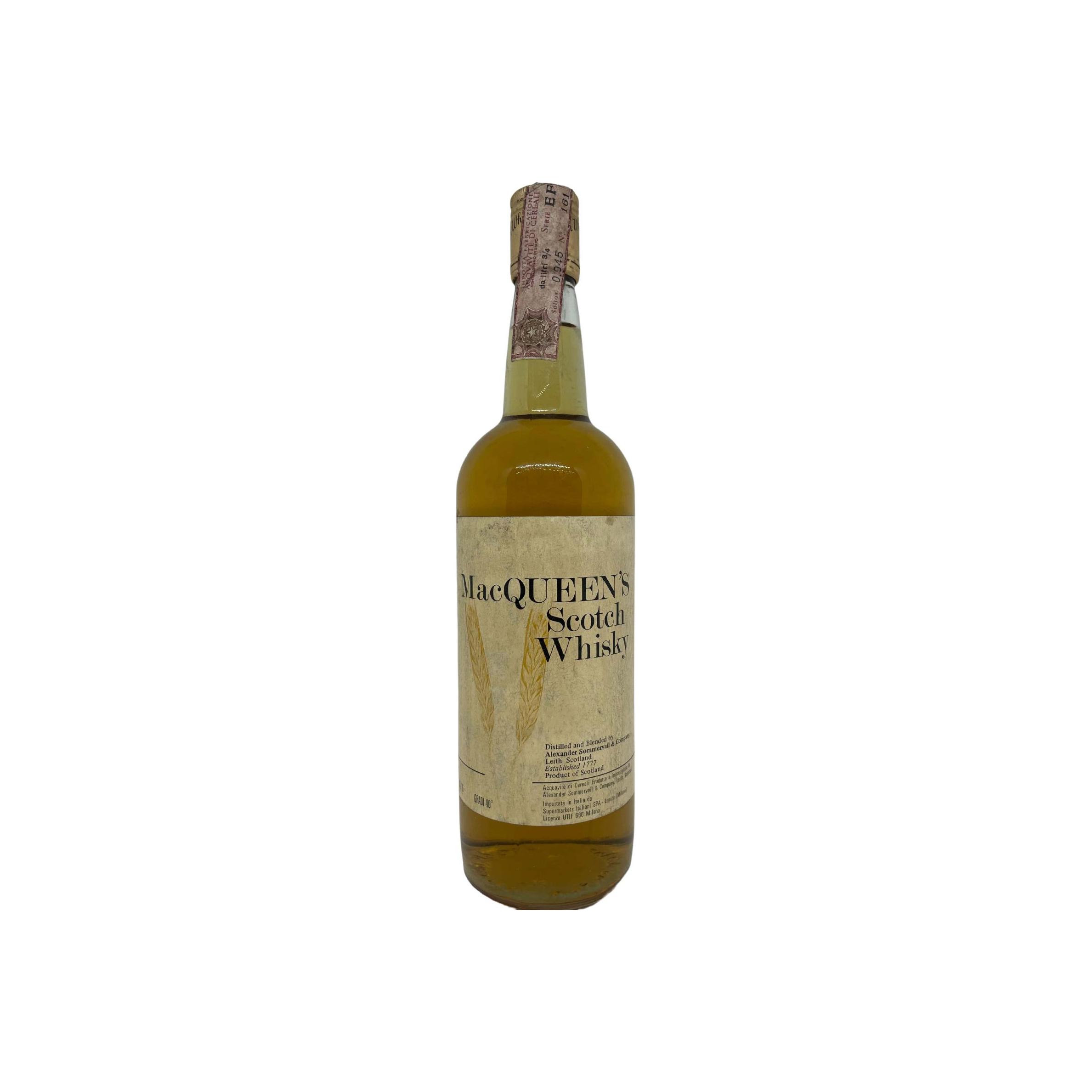 MacQueen's Scotch Whisky