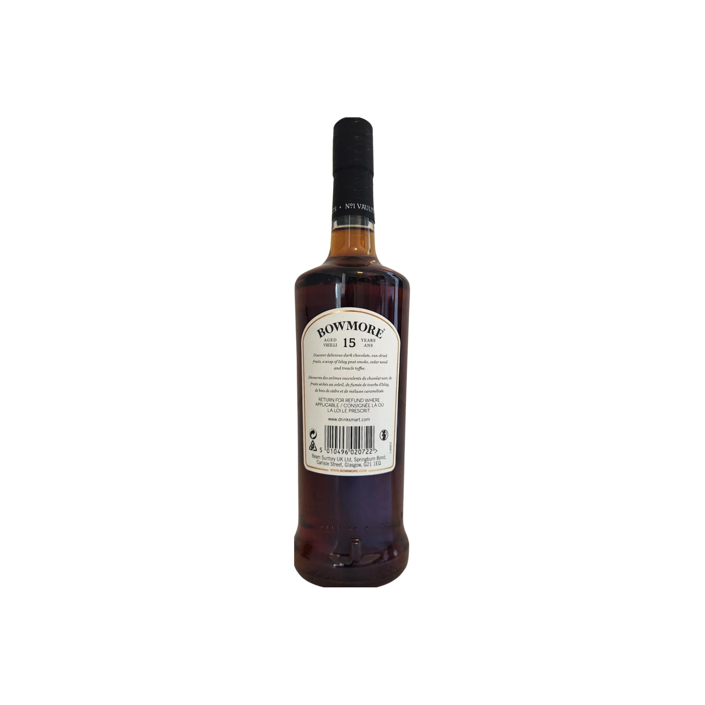 Bowmore 15 Years Single Malt Whisky 2