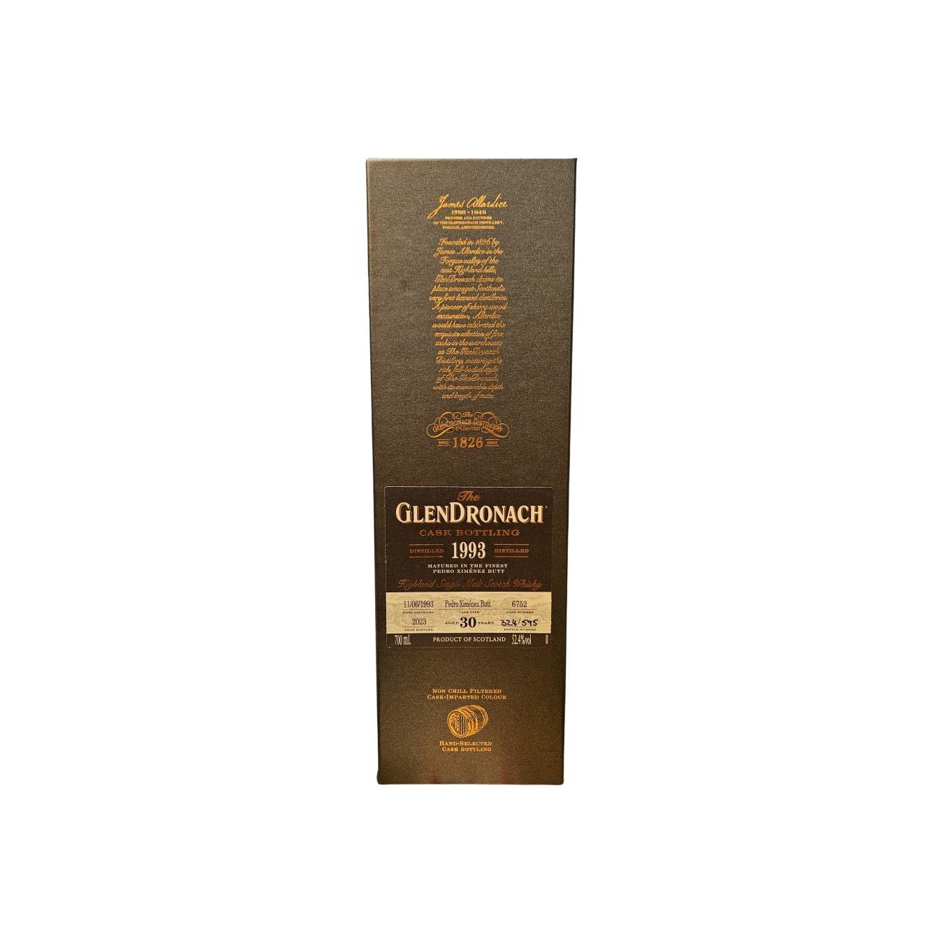 GlenDronach 1993 30 Years Single Malt Whisky 2