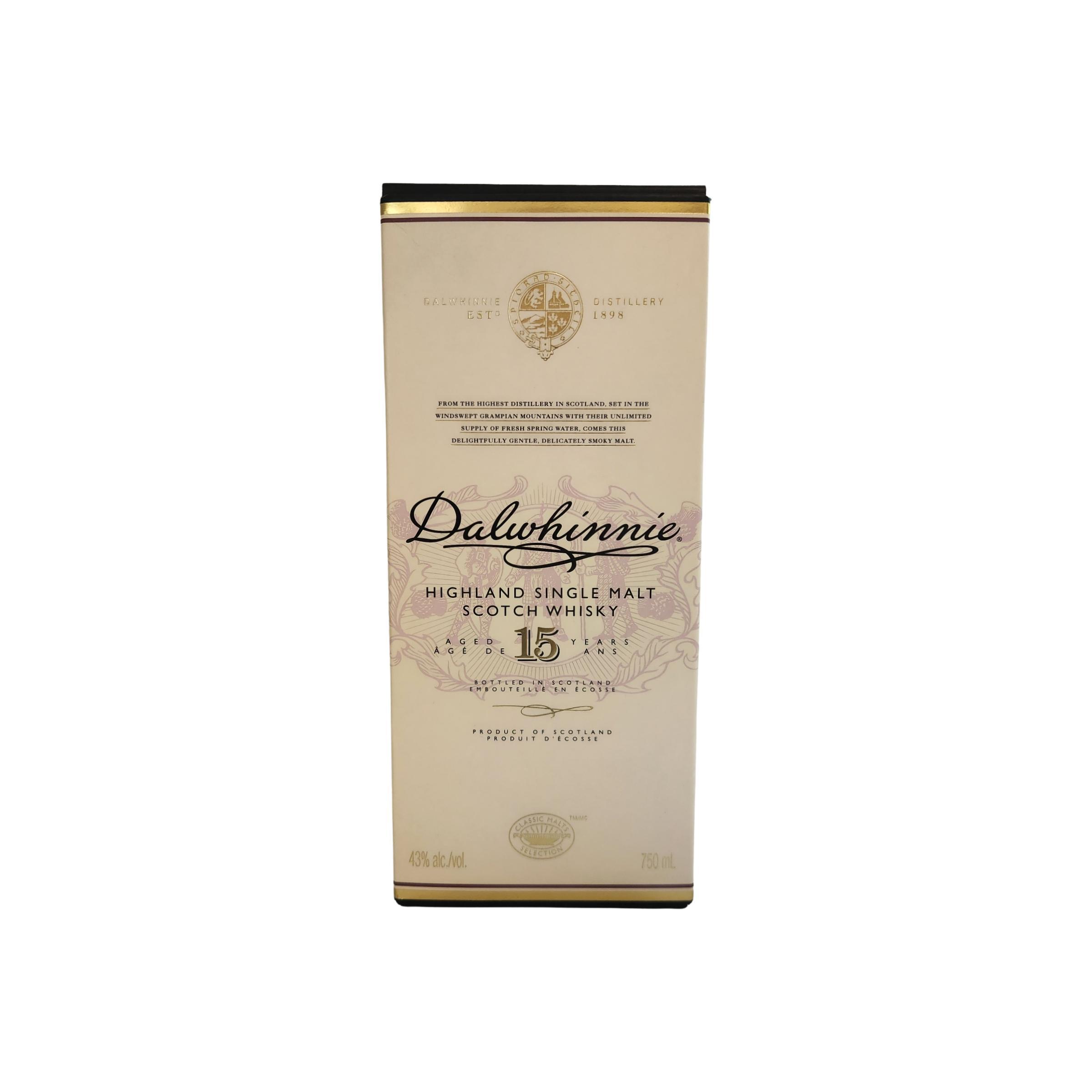Dalwhinnie 15 Years Single Malt Whisky 3