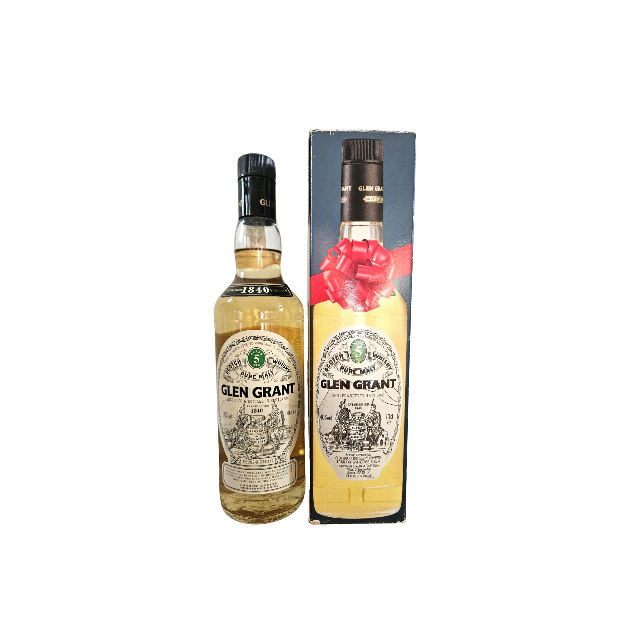 Glen Grant 5 Years Single Malt Whisky 3