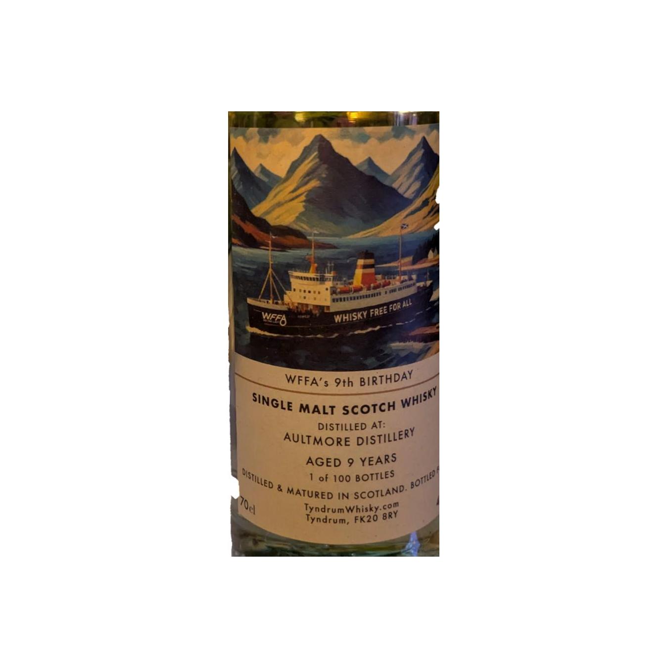 Aultmore 9 Years Single Malt Whisky