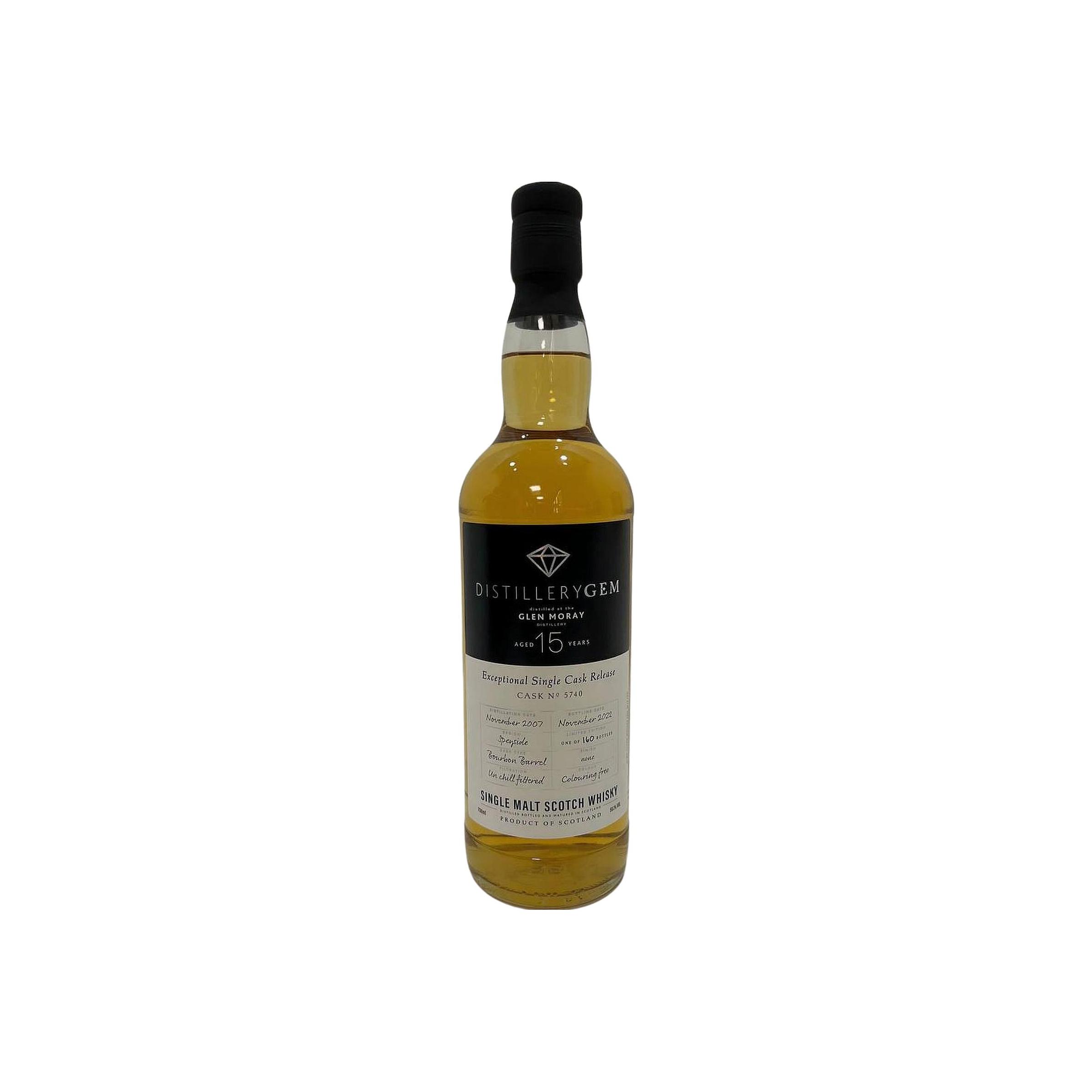 Glen Moray 2007 15 Years Single Malt Whisky