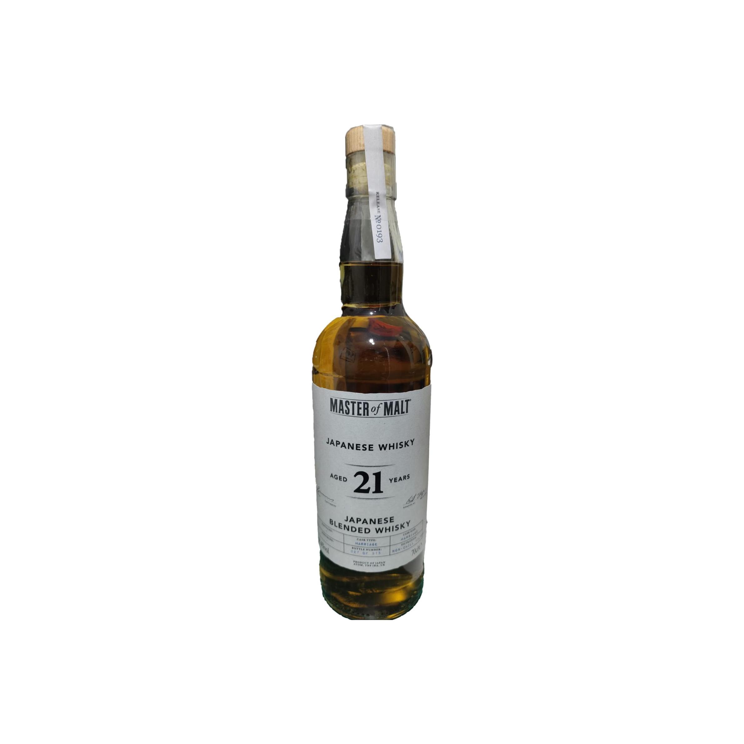 Japanese Blended Whisky 21-year-old MoM