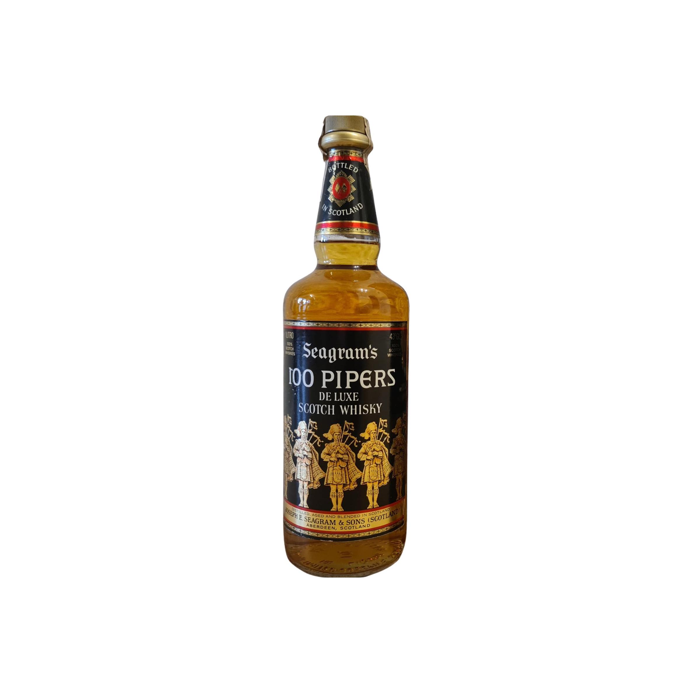 100 Pipers De Luxe Scotch Whisky SgrS