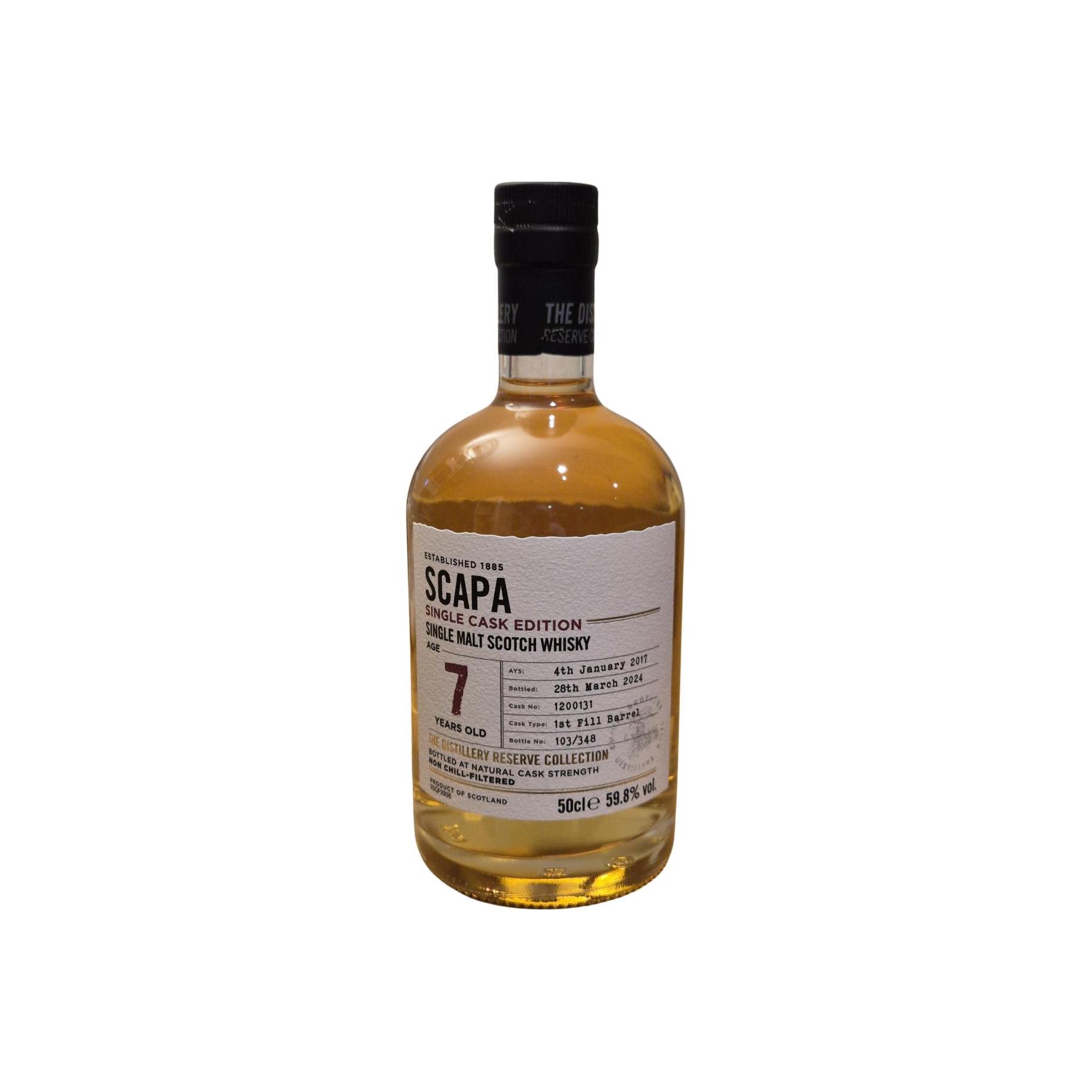 Scapa 2017 7 Years Single Malt Whisky