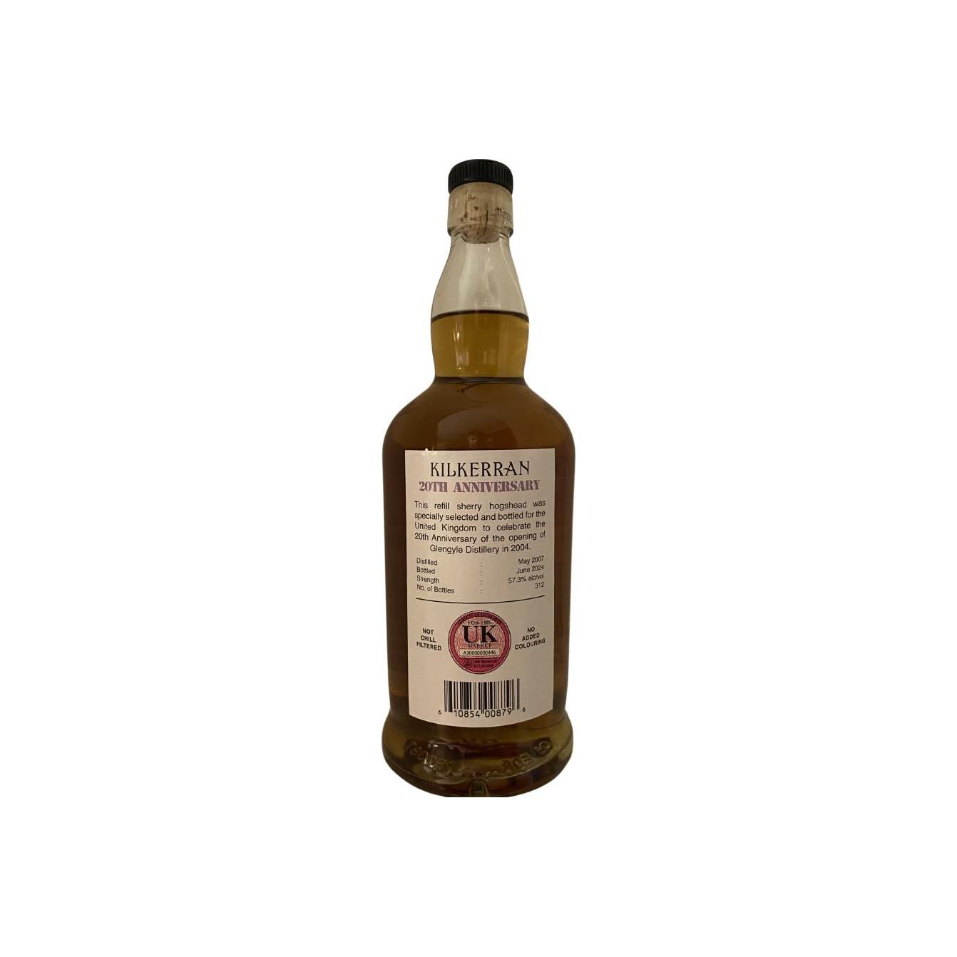 Kilkerran Single Cask 2007 17 Years Single Malt Whisky 2
