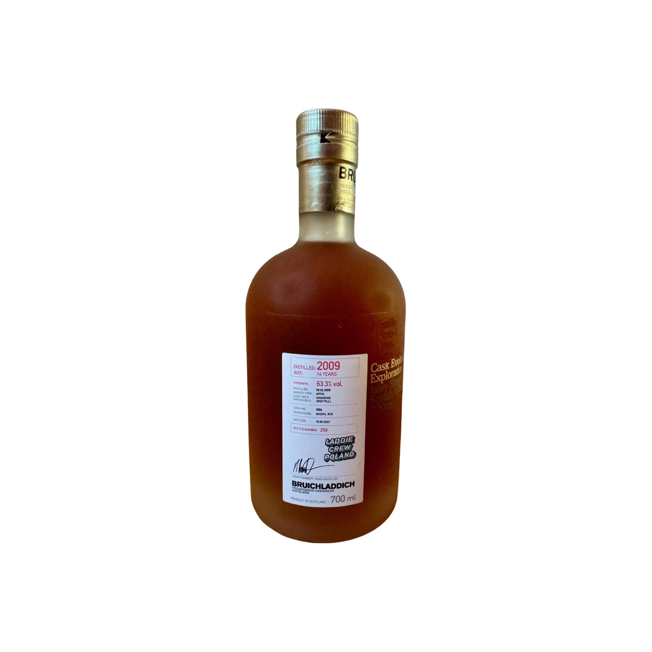 Bruichladdich 2009 14 Years Single Malt Whisky