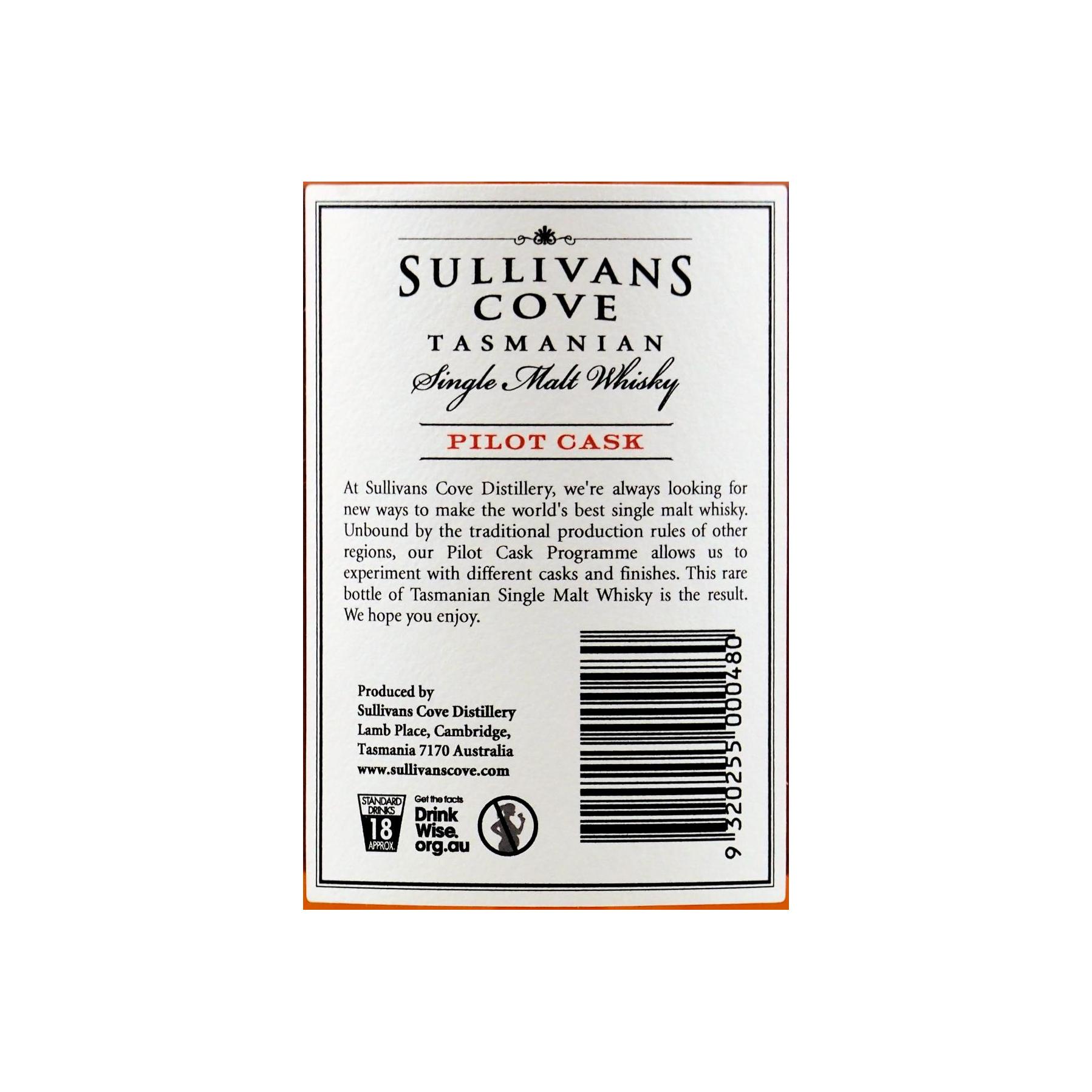Sullivans Cove 2000 18 Years Single Malt Whisky 3