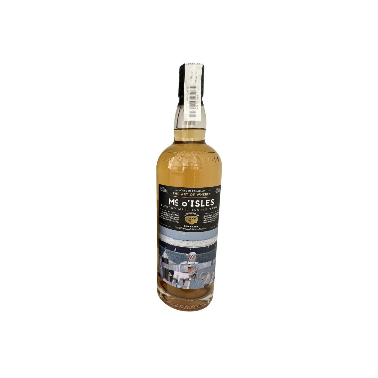 Mc o'Isles Blended Malt Scotch Whisky HoMc 2