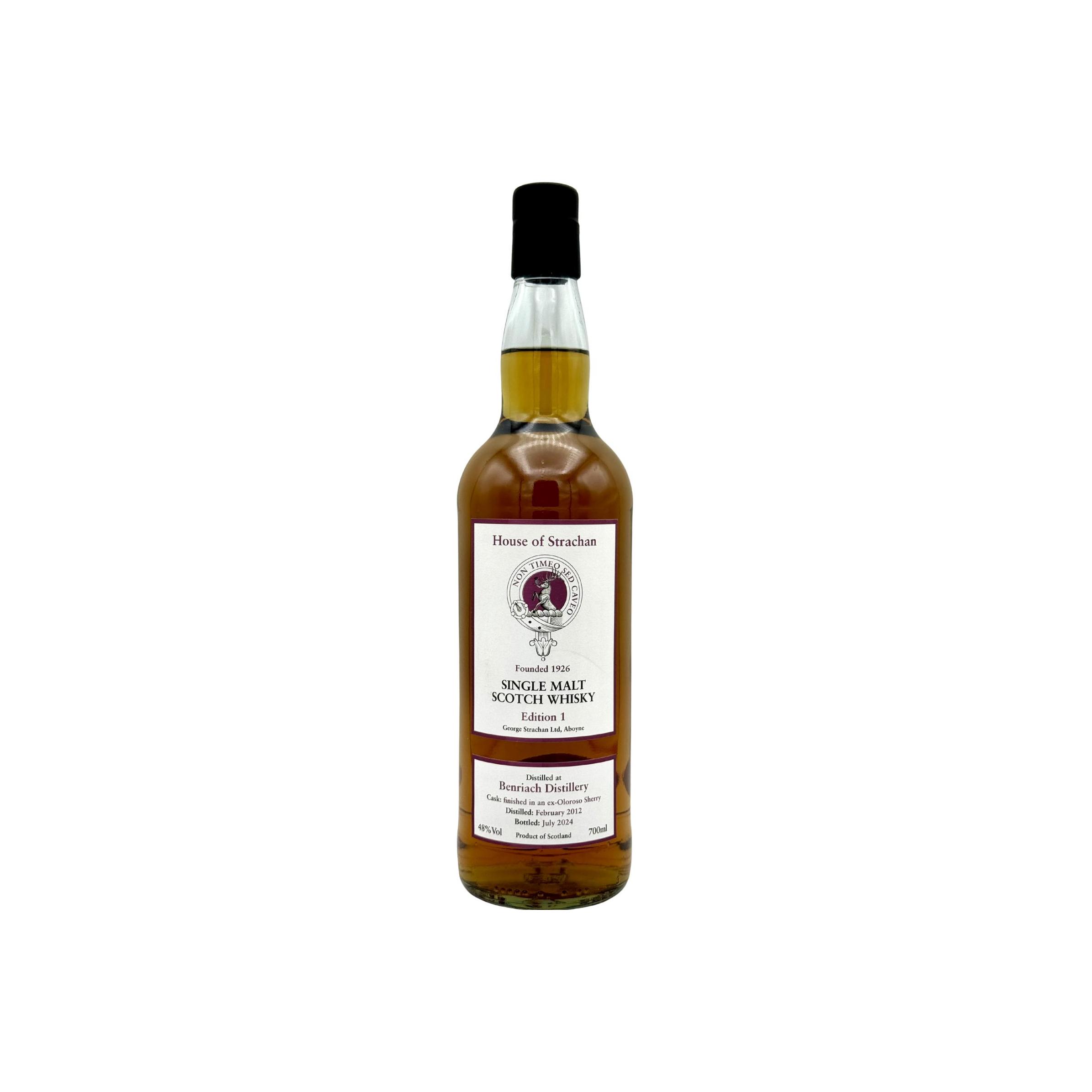BenRiach 2012 Single Malt Whisky