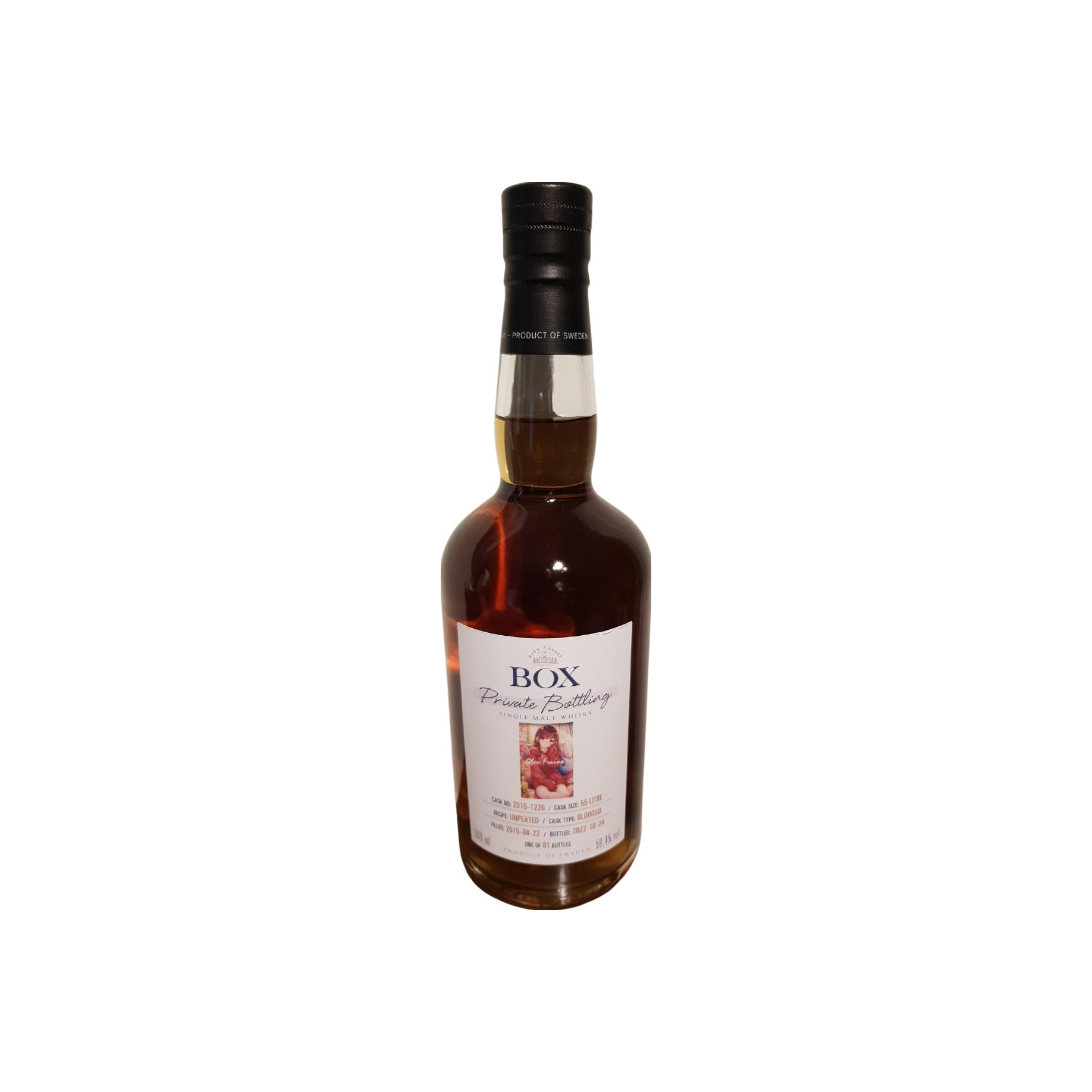 Box Private Bottling 2015 Single Malt Whisky