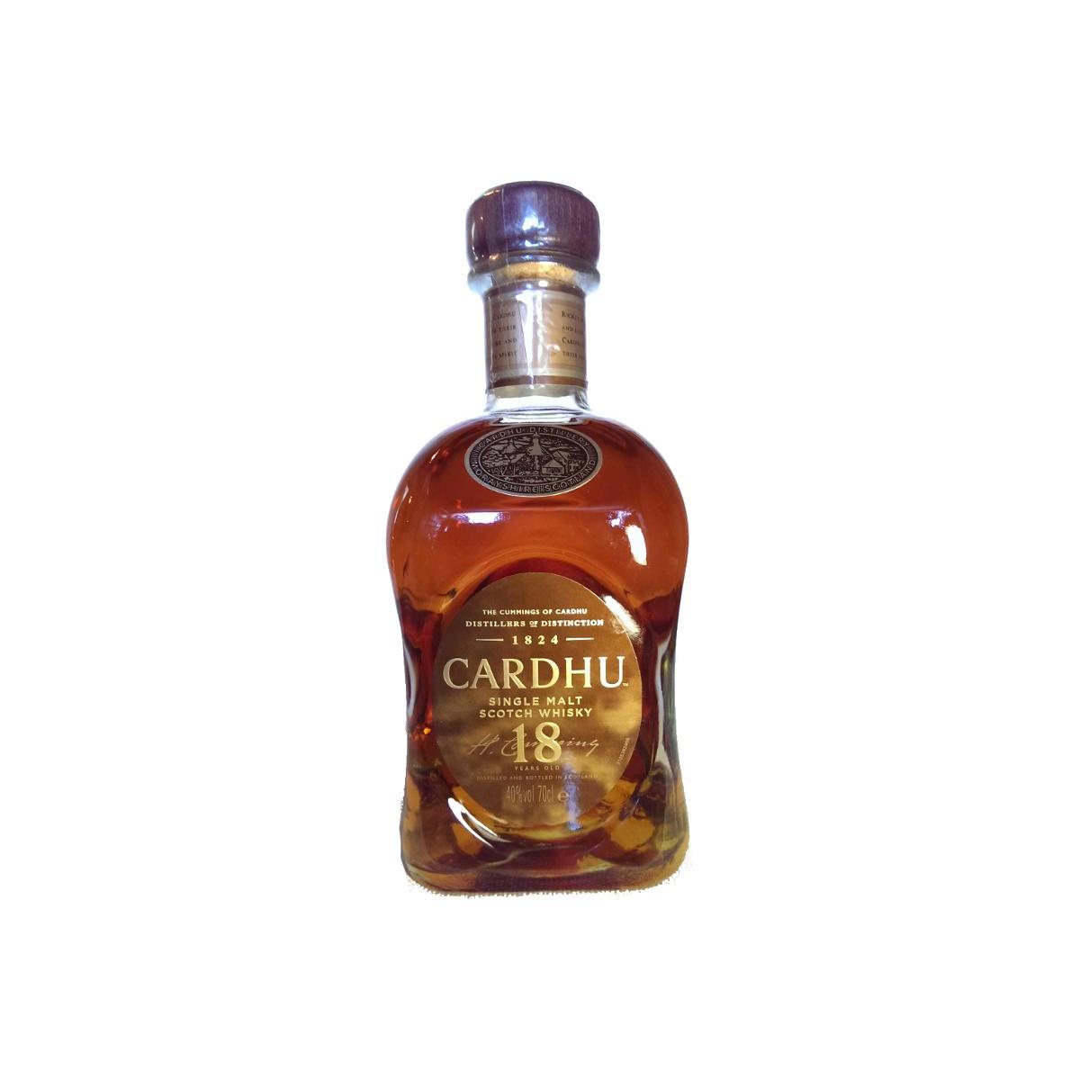 Cardhu 18 Years Single Malt Whisky