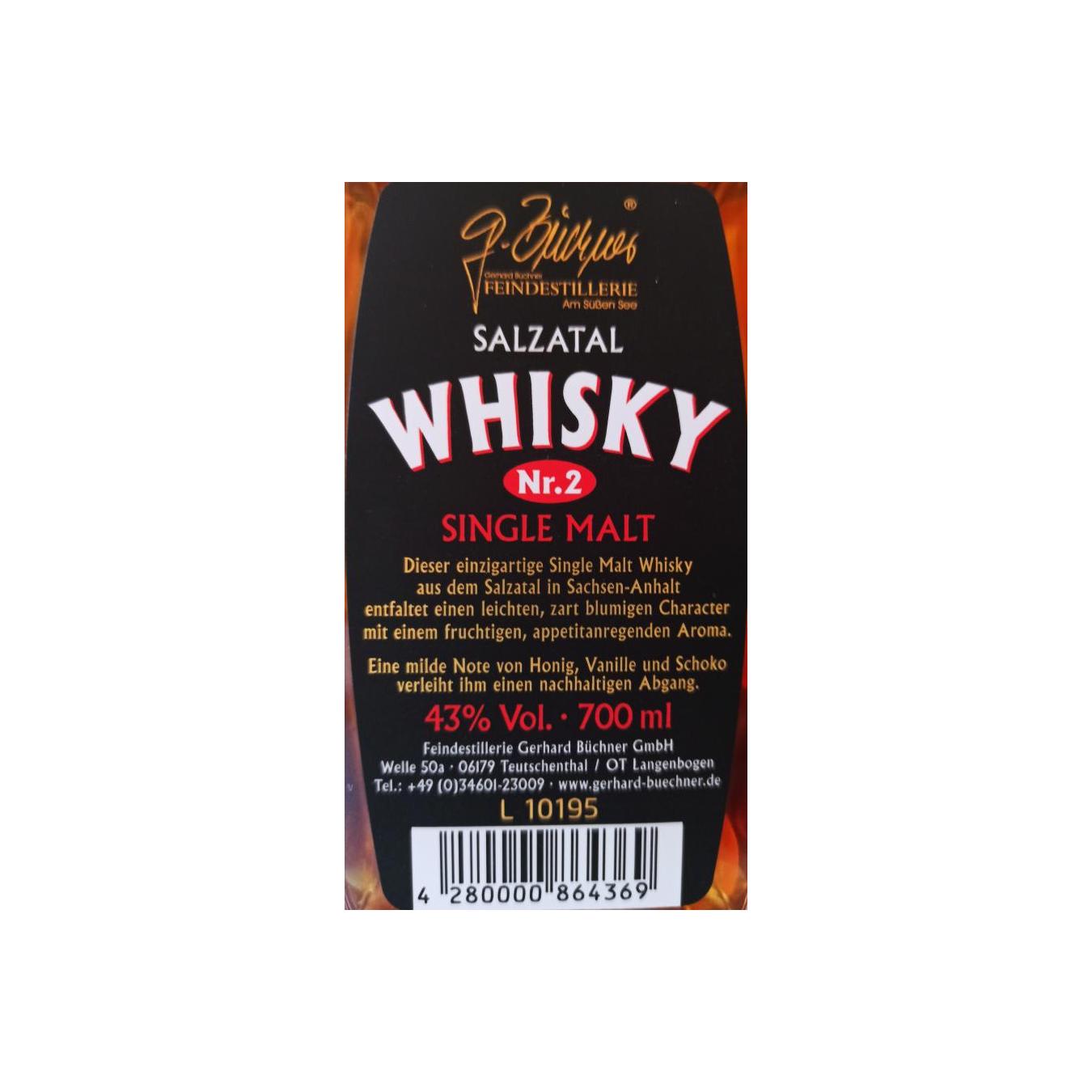 Gerhard Büchner Whisky Nr. 2 2