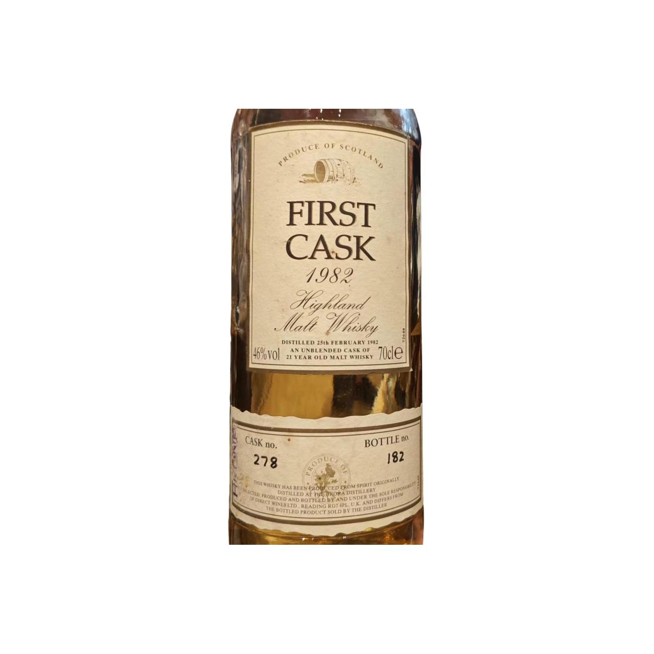 Brora 1982 21 Years Single Malt Whisky