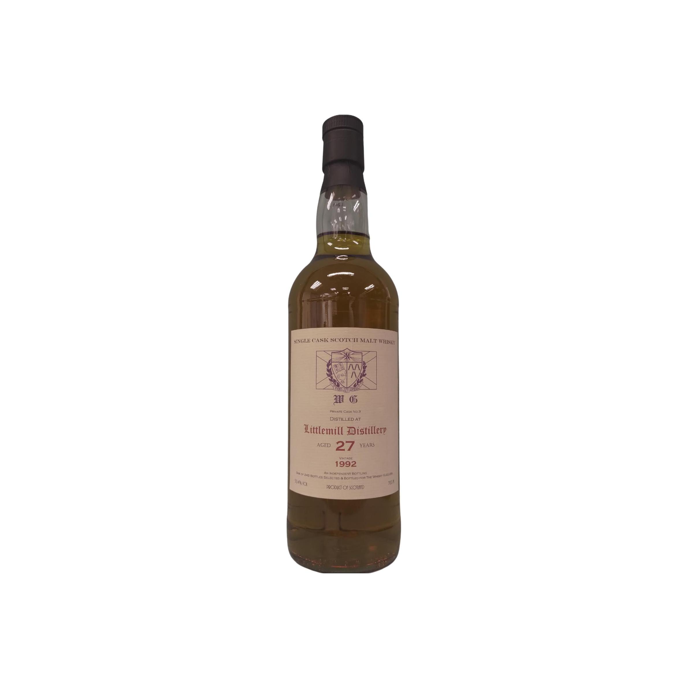 Littlemill 1992 27 Years Single Malt Whisky