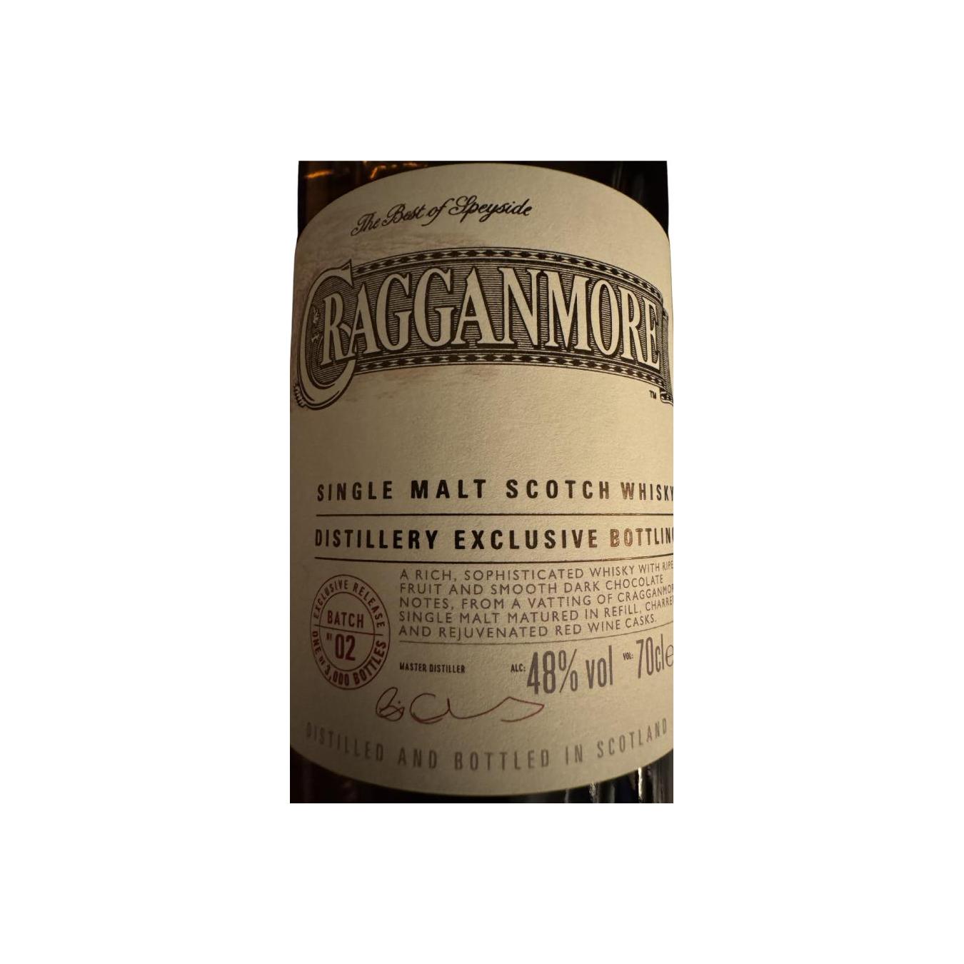 Cragganmore Single Malt Whisky