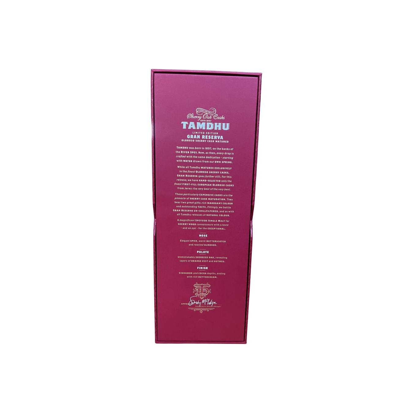 Tamdhu Single Malt Whisky 2