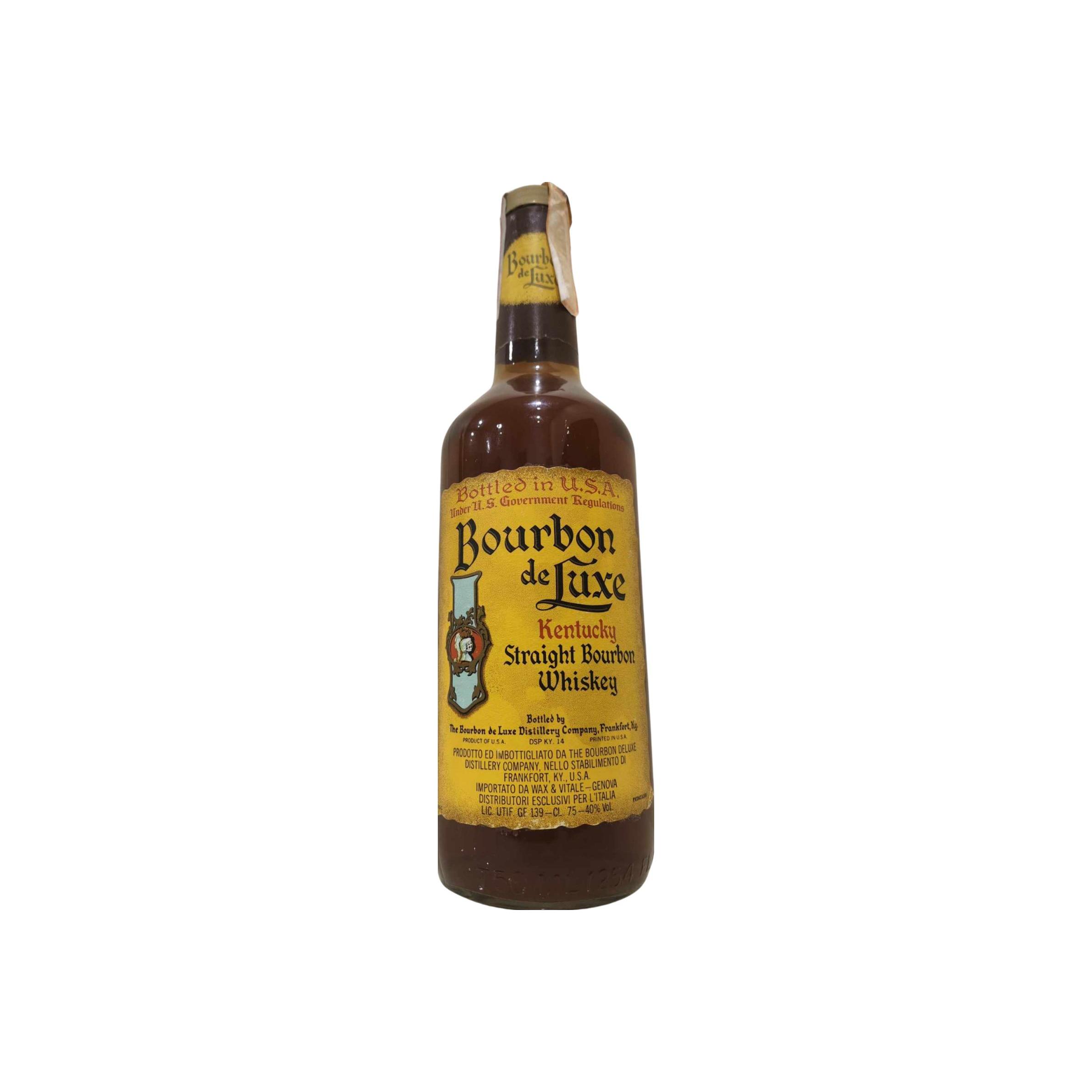 Bourbon de Luxe Kentucky Straight Bourbon Whiskey