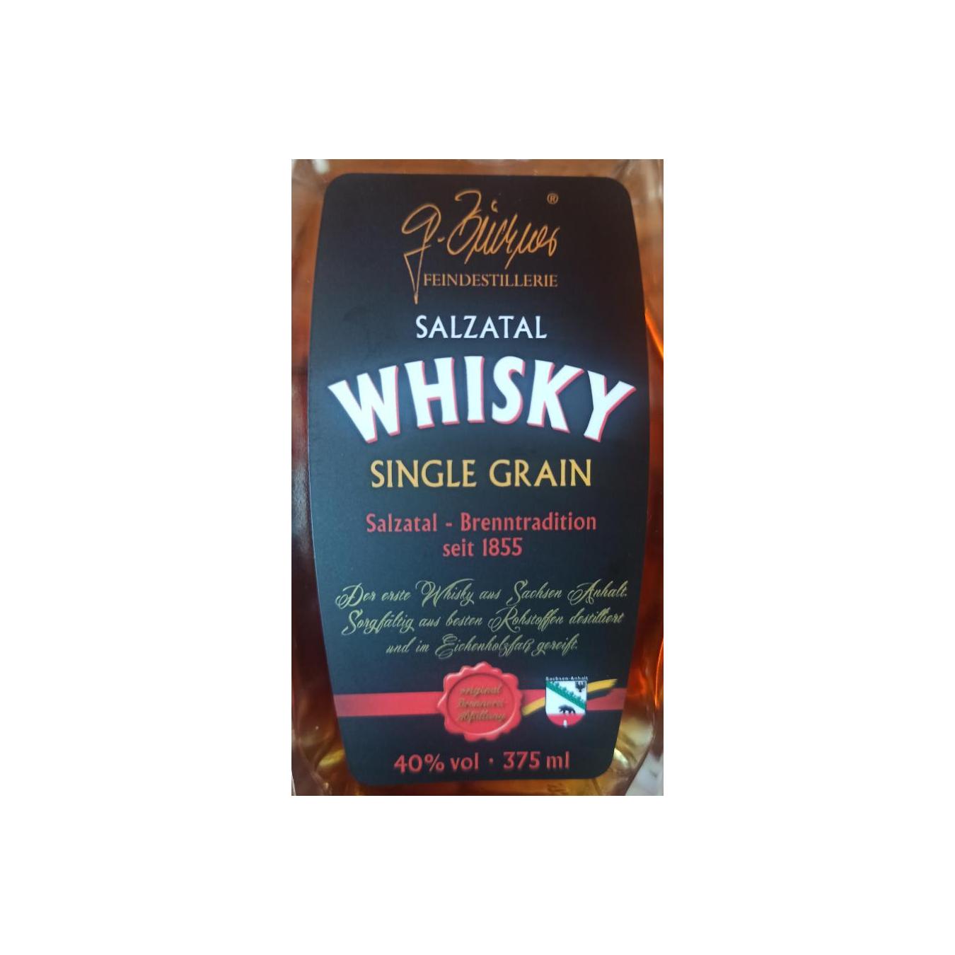 Gerhard Büchner Whisky Single Grain