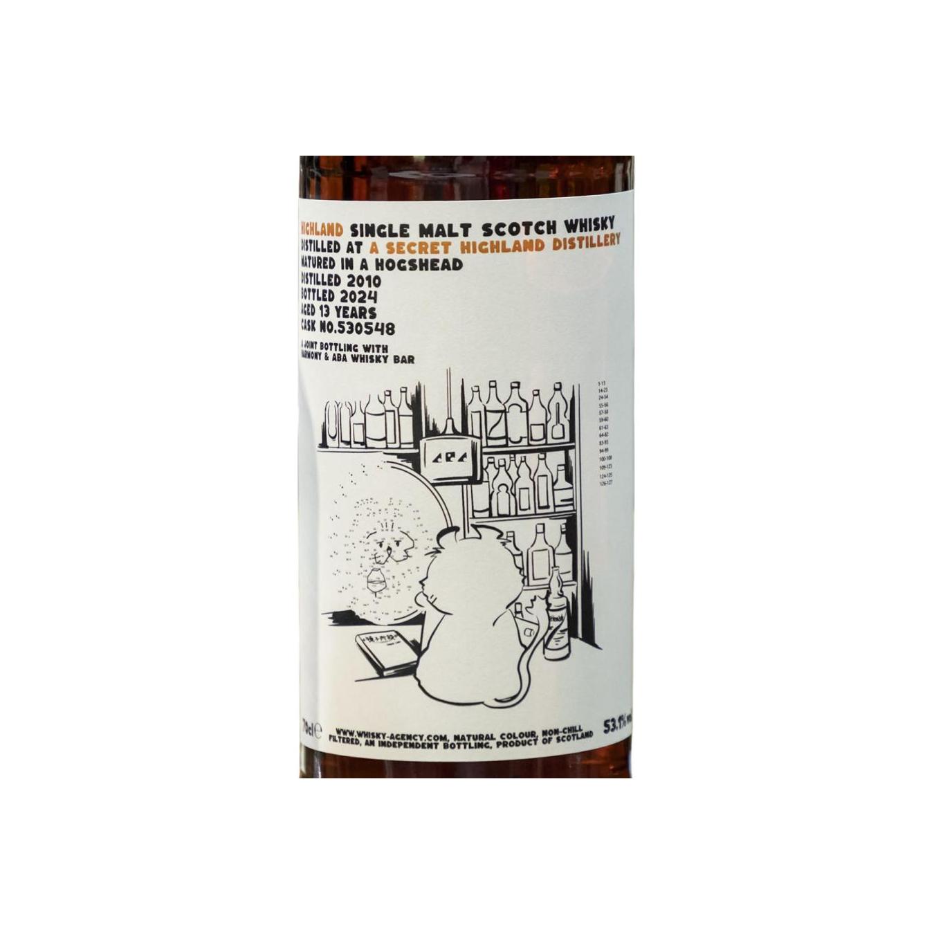 A Secret Highland Distillery 2010 TWA
