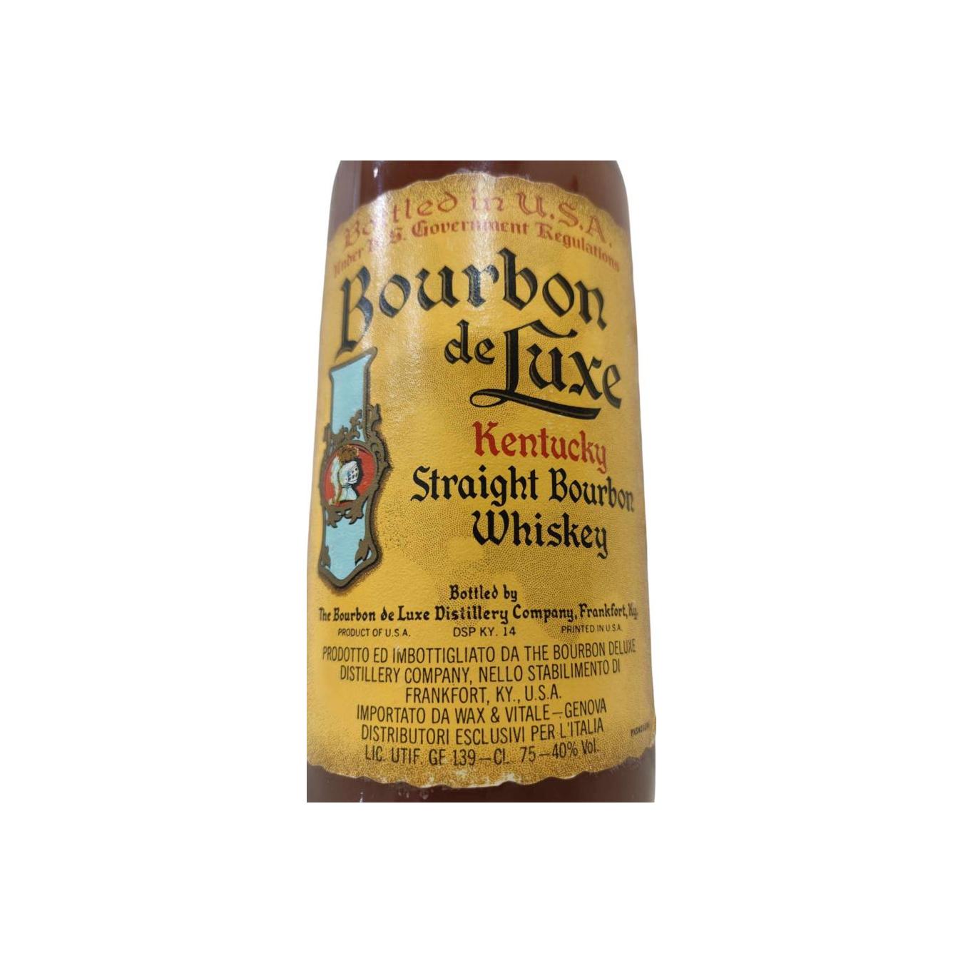 Bourbon de Luxe Kentucky Straight Bourbon Whiskey 2