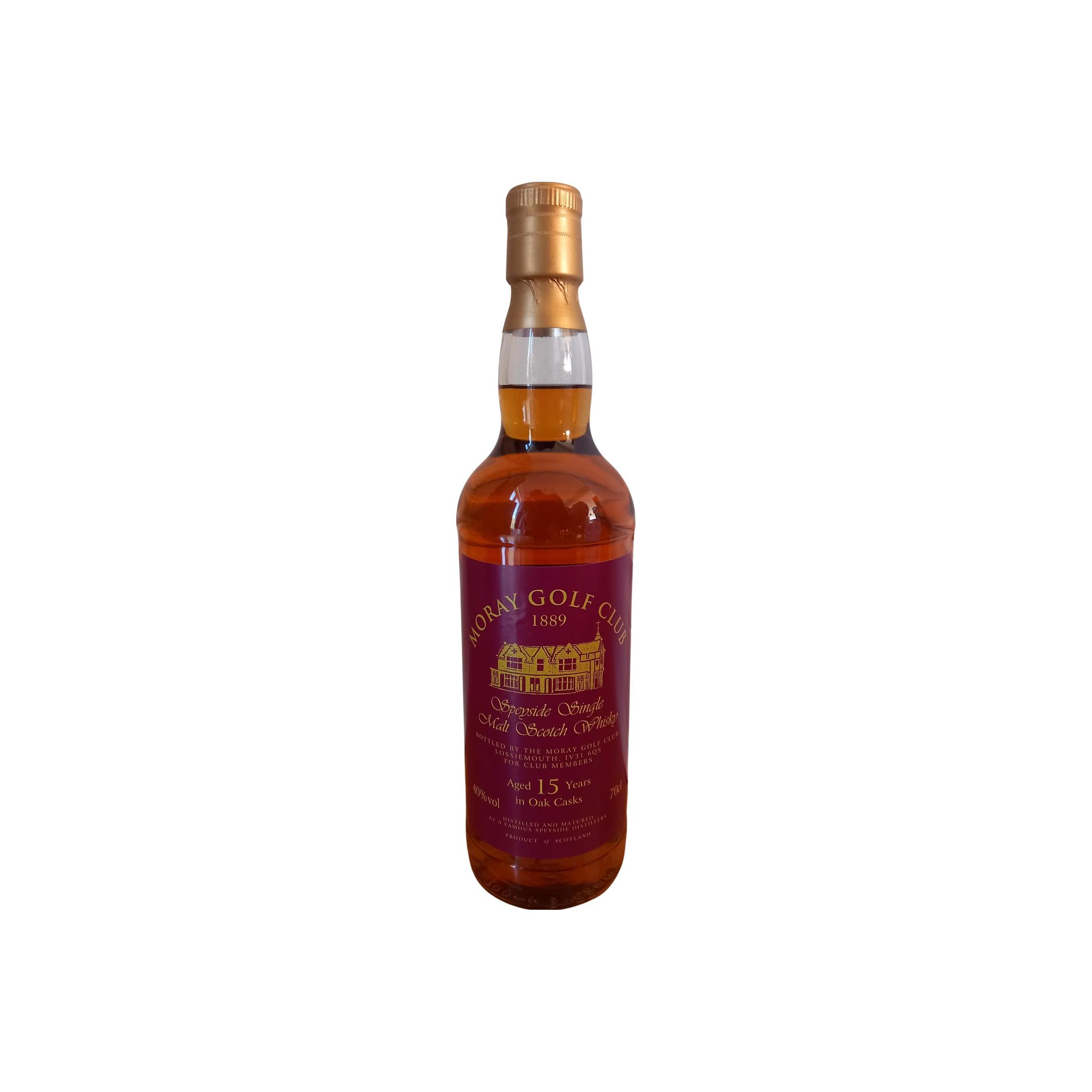 Speyside Single Malt Scotch Whisky 15-year-old UD