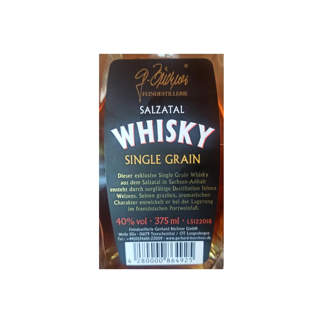 Gerhard Büchner Whisky Single Grain 2
