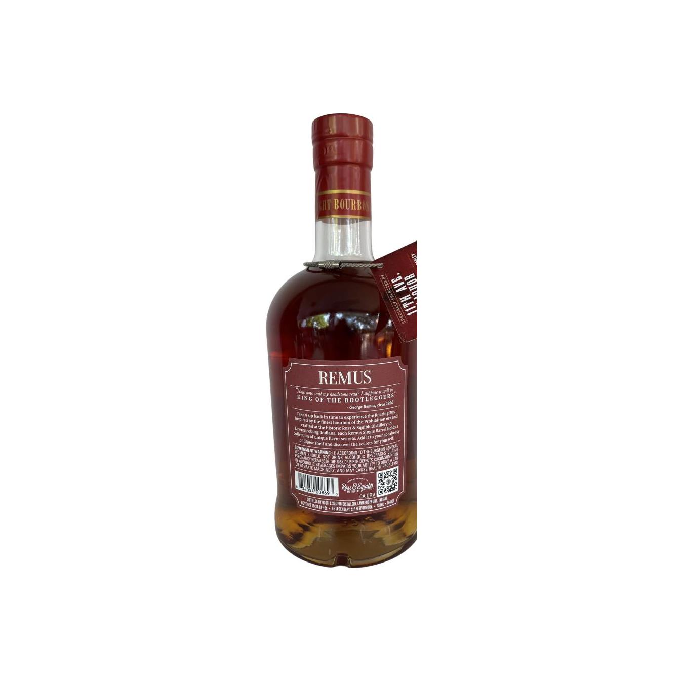 Remus Straight Bourbon Whiskey 2