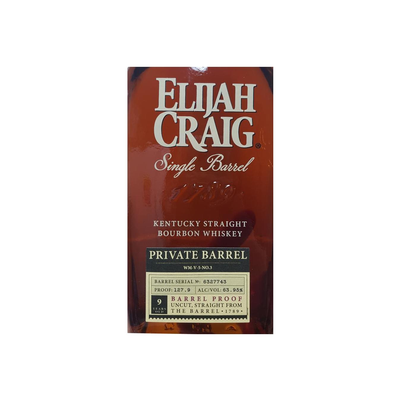 Elijah Craig 9 Years Bourbon Whisky