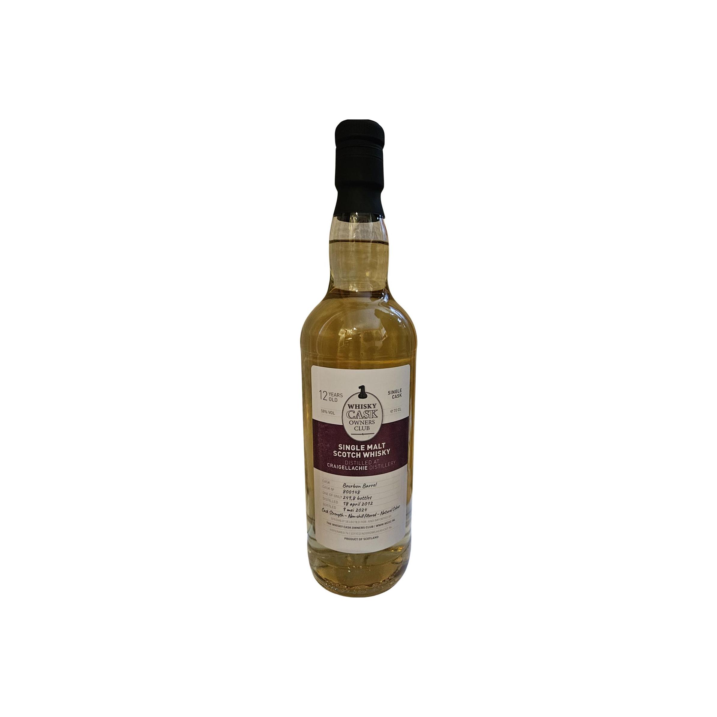 Craigellachie 2012 Single Malt Whisky