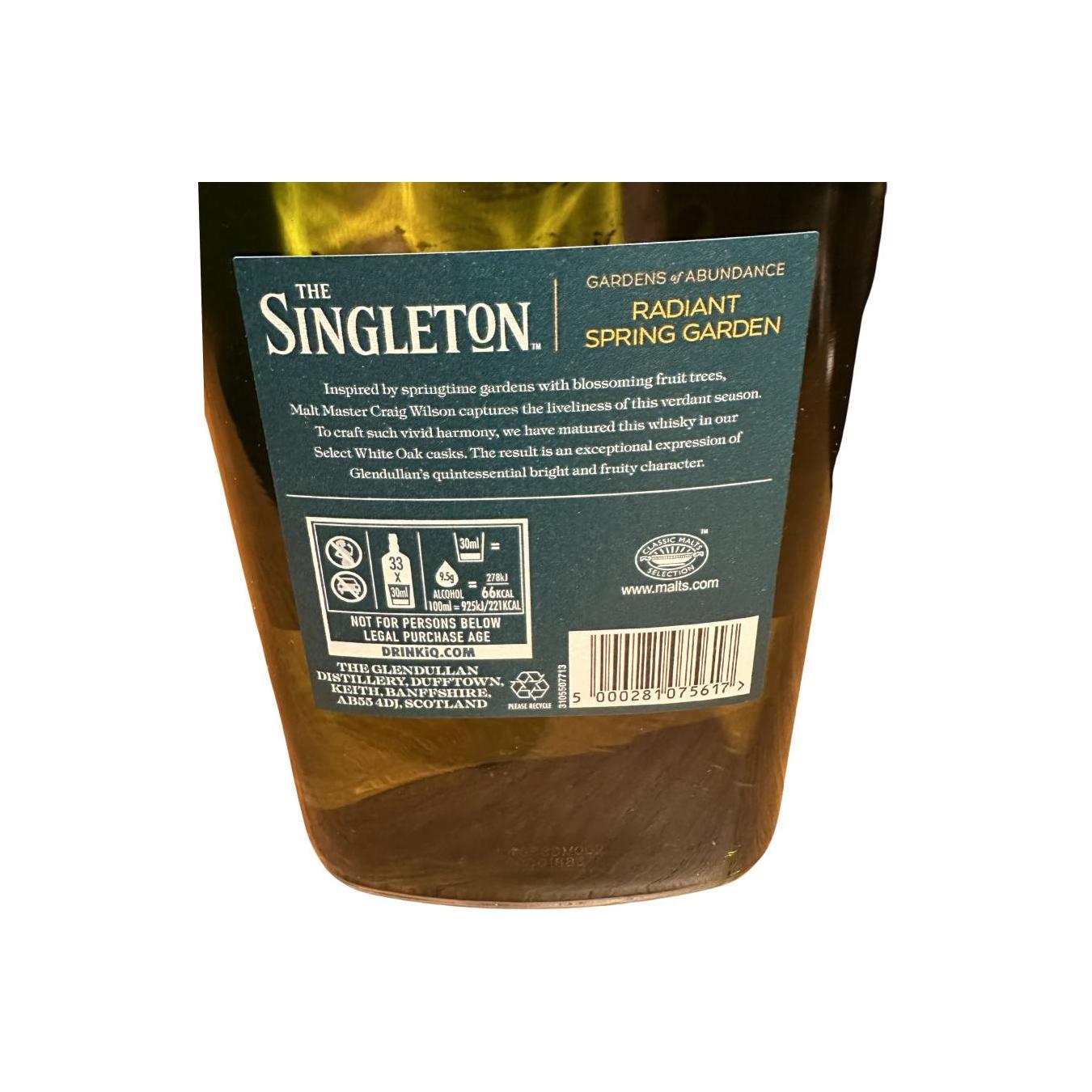 The Singleton of Glendullan Radiant Spring Garden 2