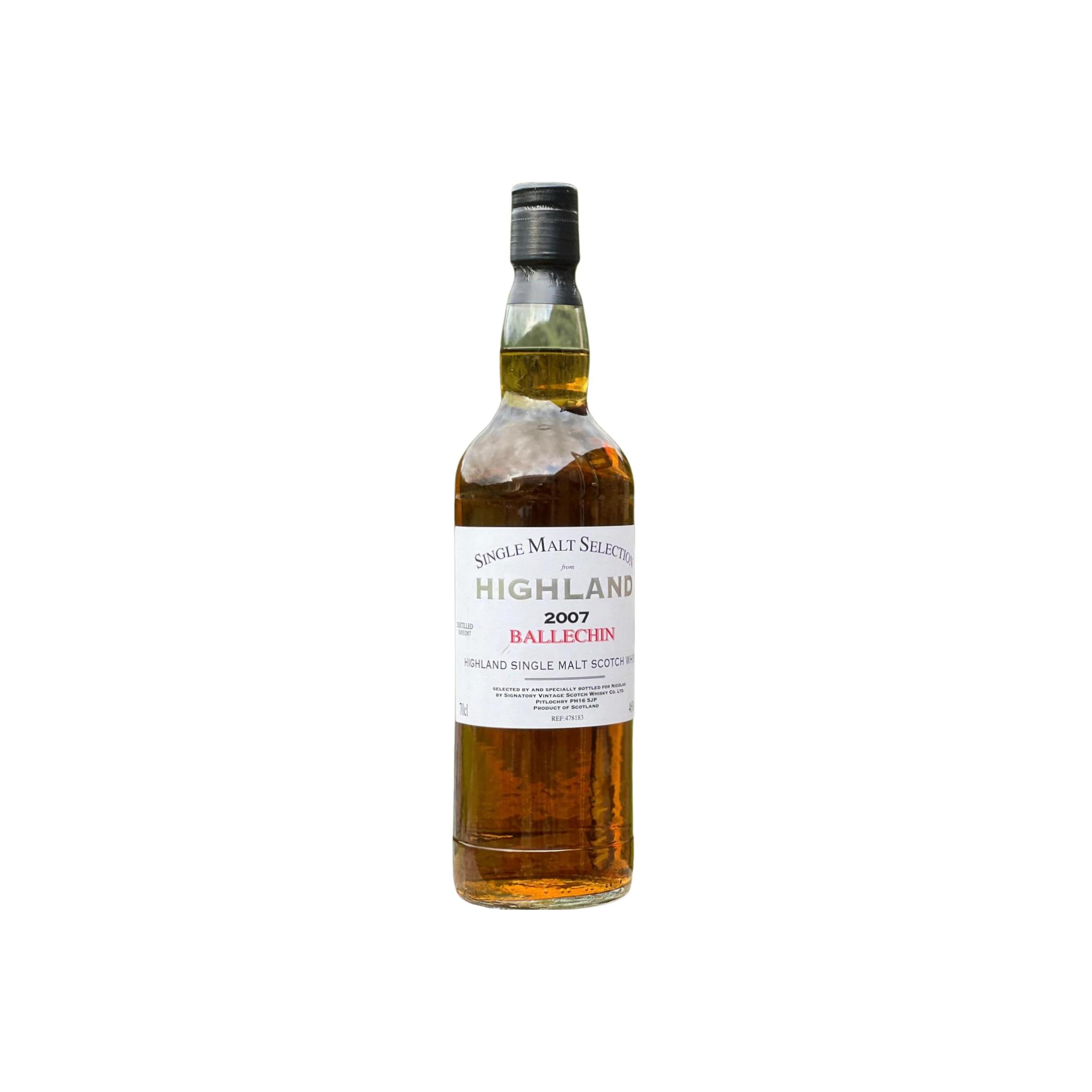 Edradour 2007 Single Malt Whisky