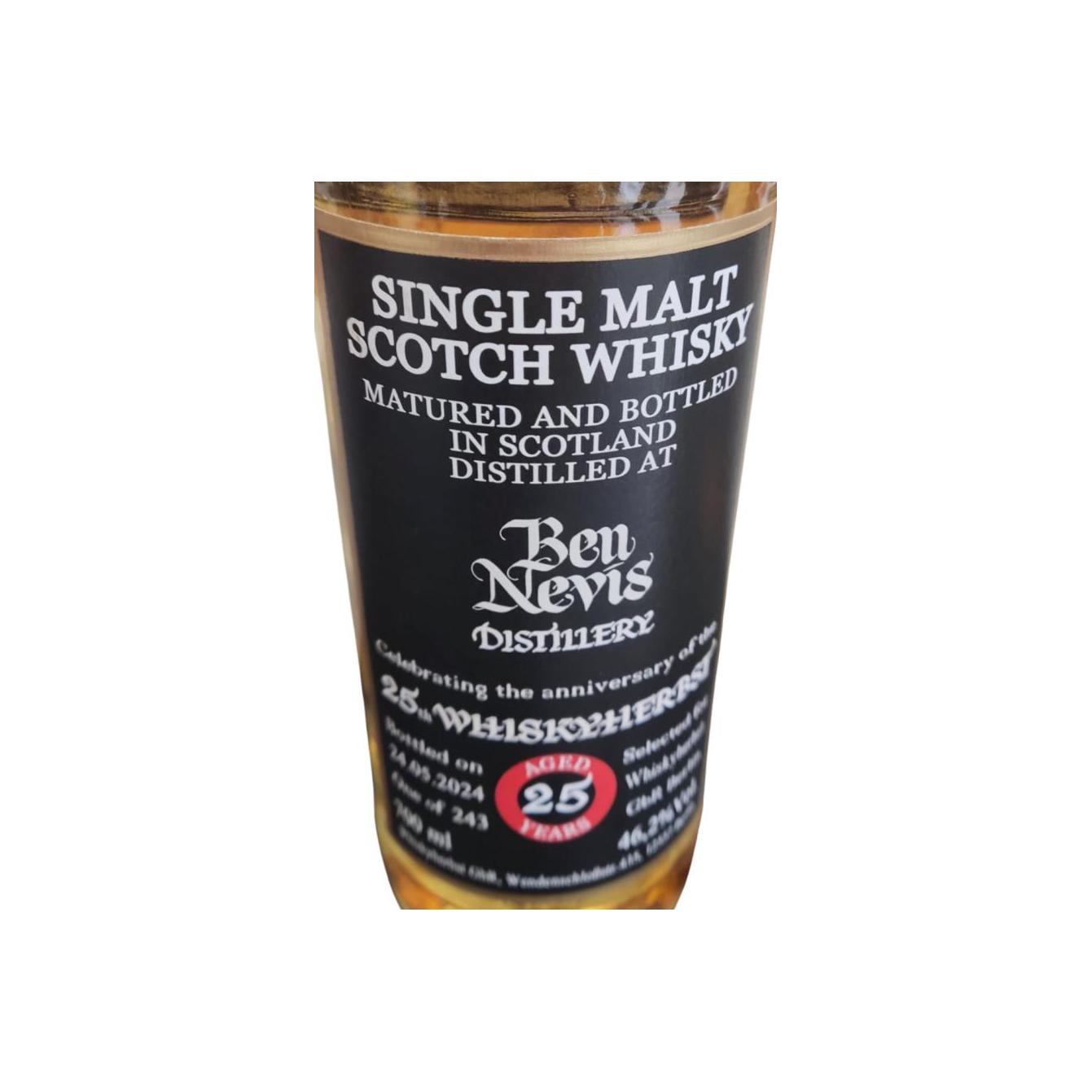 Ben Nevis 25 Years Single Malt Whisky