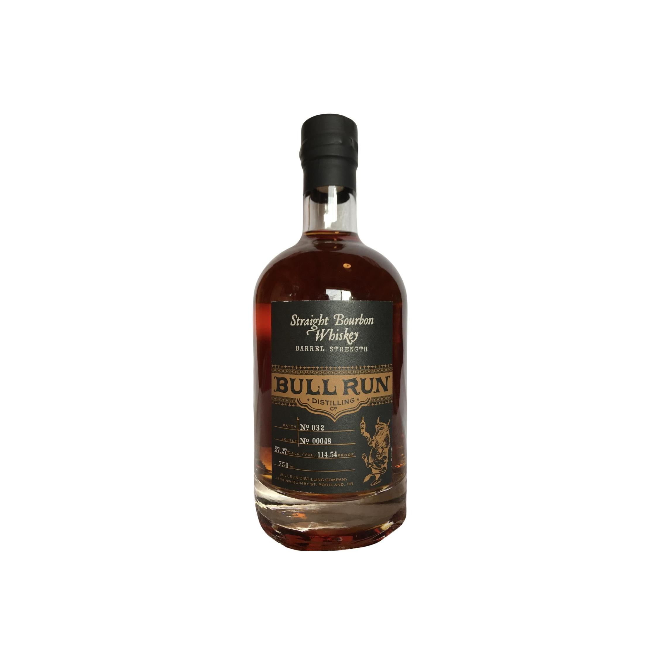 Bull Run Straight Bourbon Whiskey