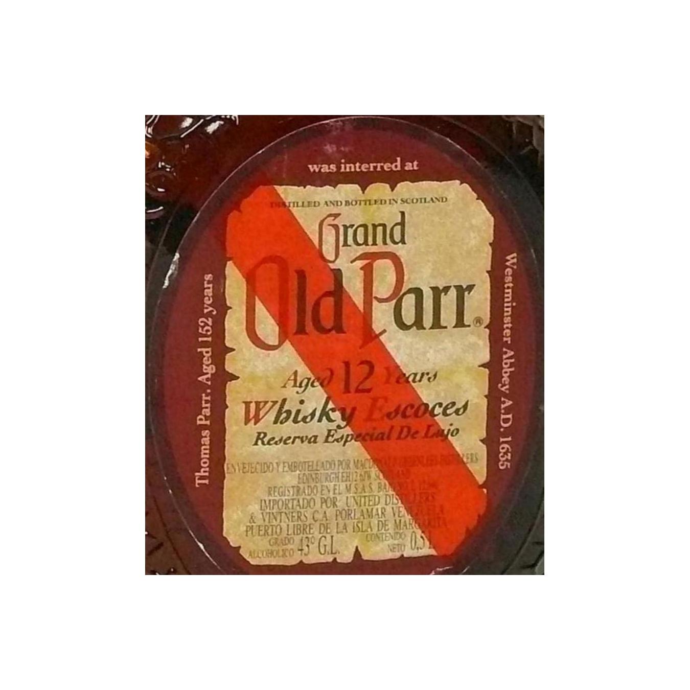 Grand Old Parr 12-year-old 2