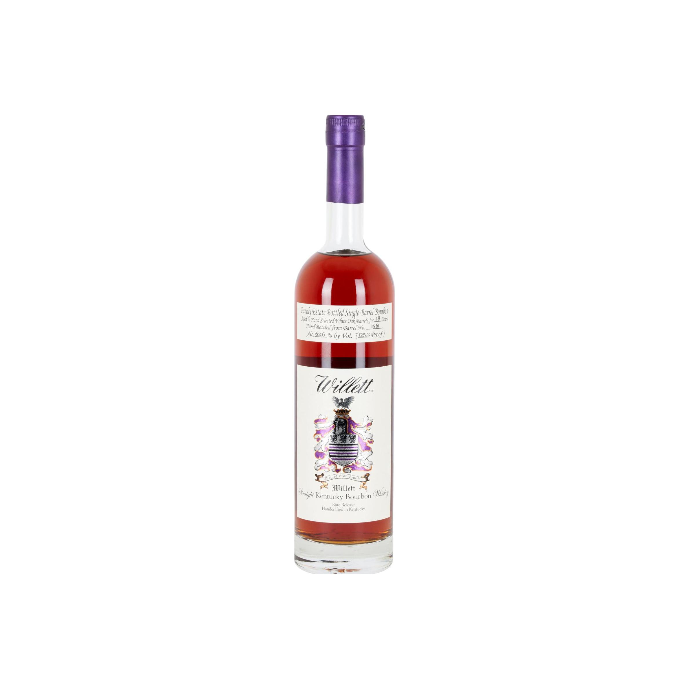Willett Family Estate Bottled Single Barrel Bourbon 18 Years Bourbon Whisky